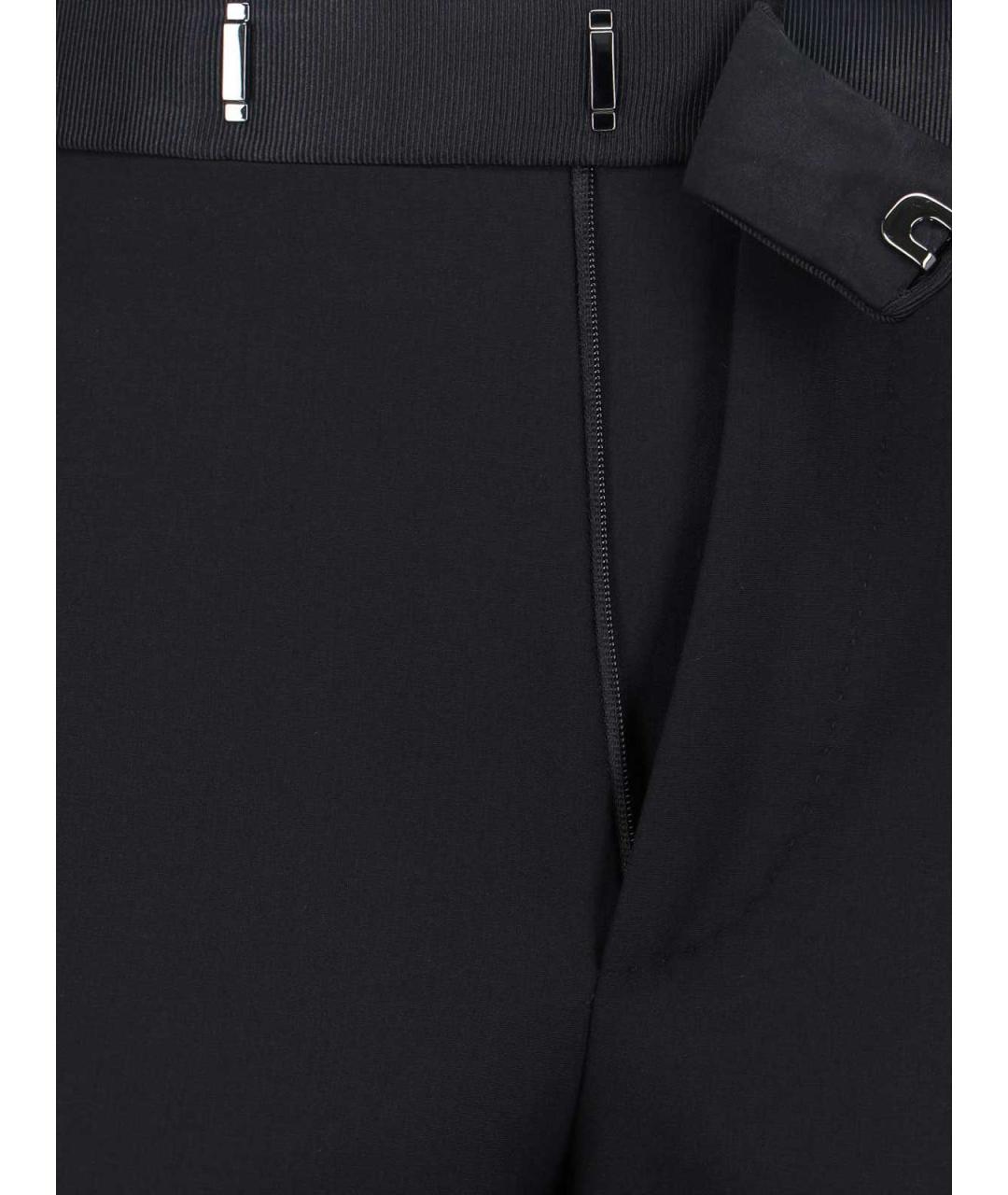 TOM FORD Черные шерстяные классические брюки, фото 5
