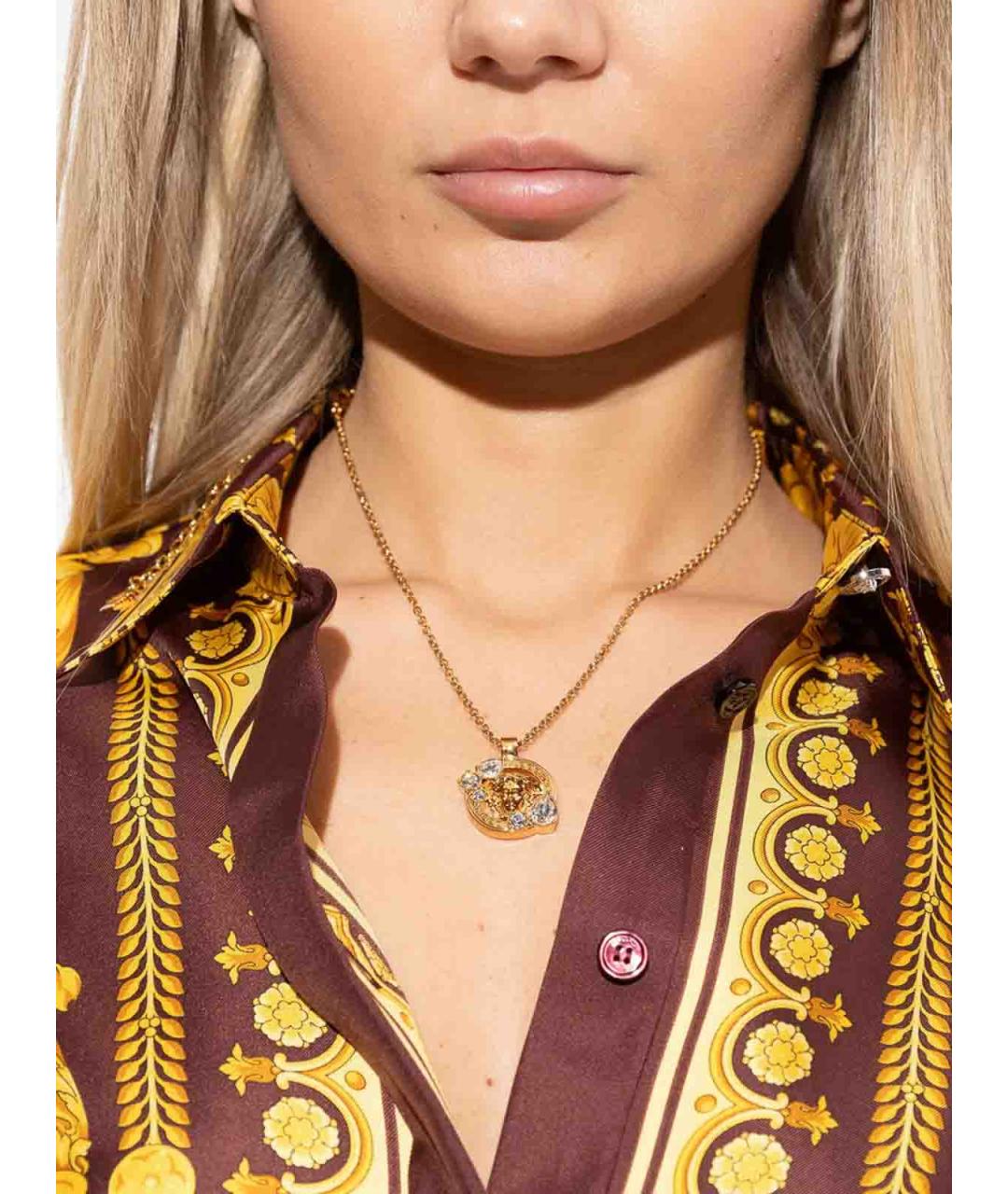 VERSACE Золотое колье из желтого золота, фото 2