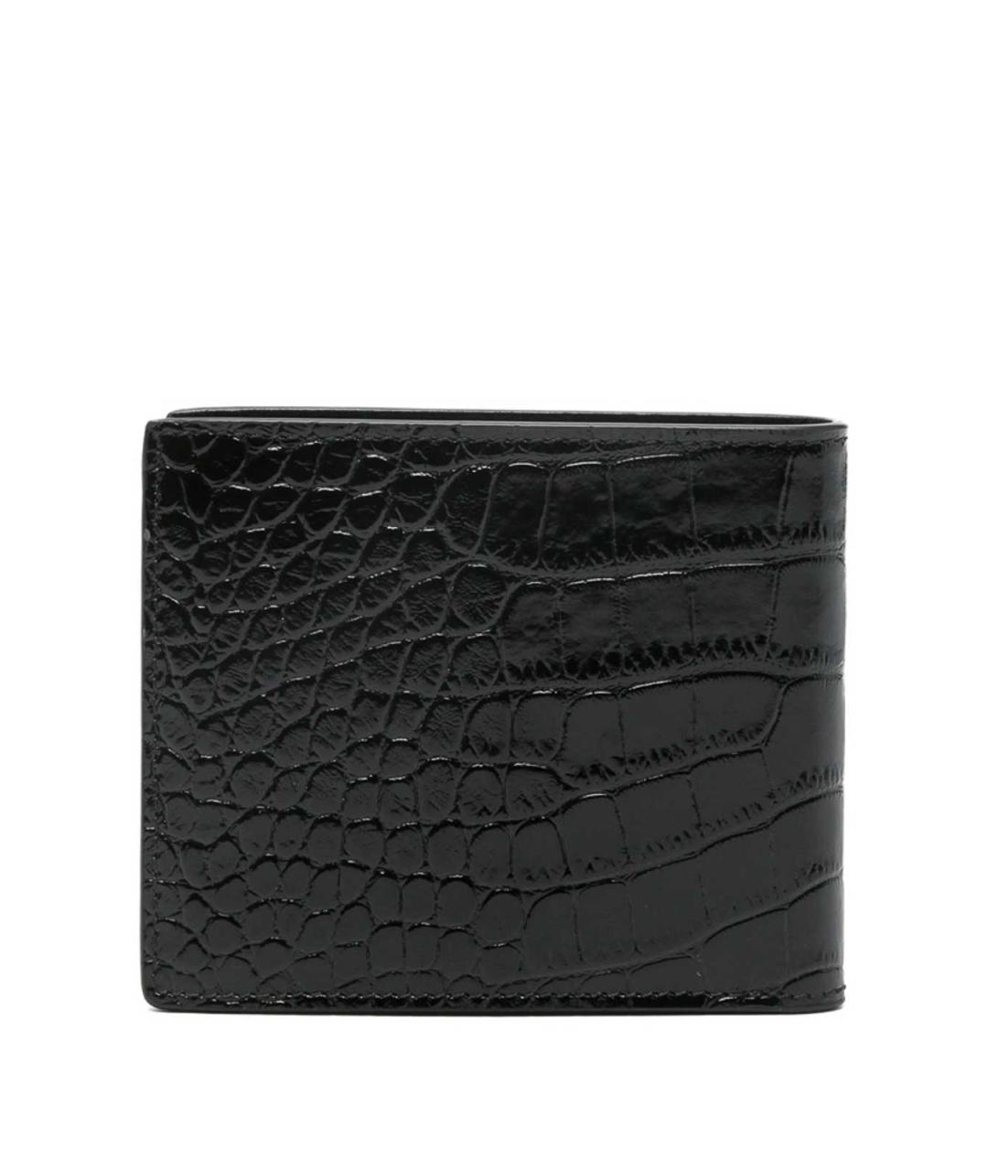 TOM FORD Черный кожаный кошелек, фото 3