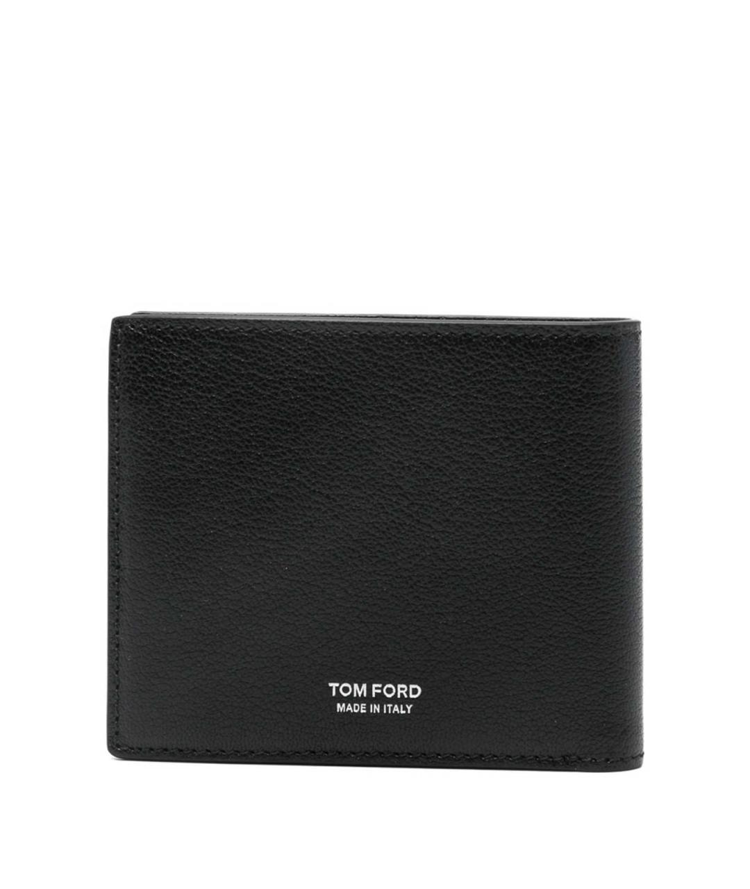 TOM FORD Черный кожаный кошелек, фото 3