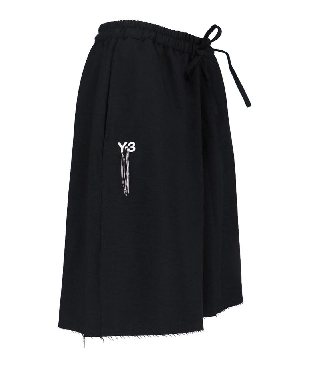 Y-3 Черные шорты, фото 3