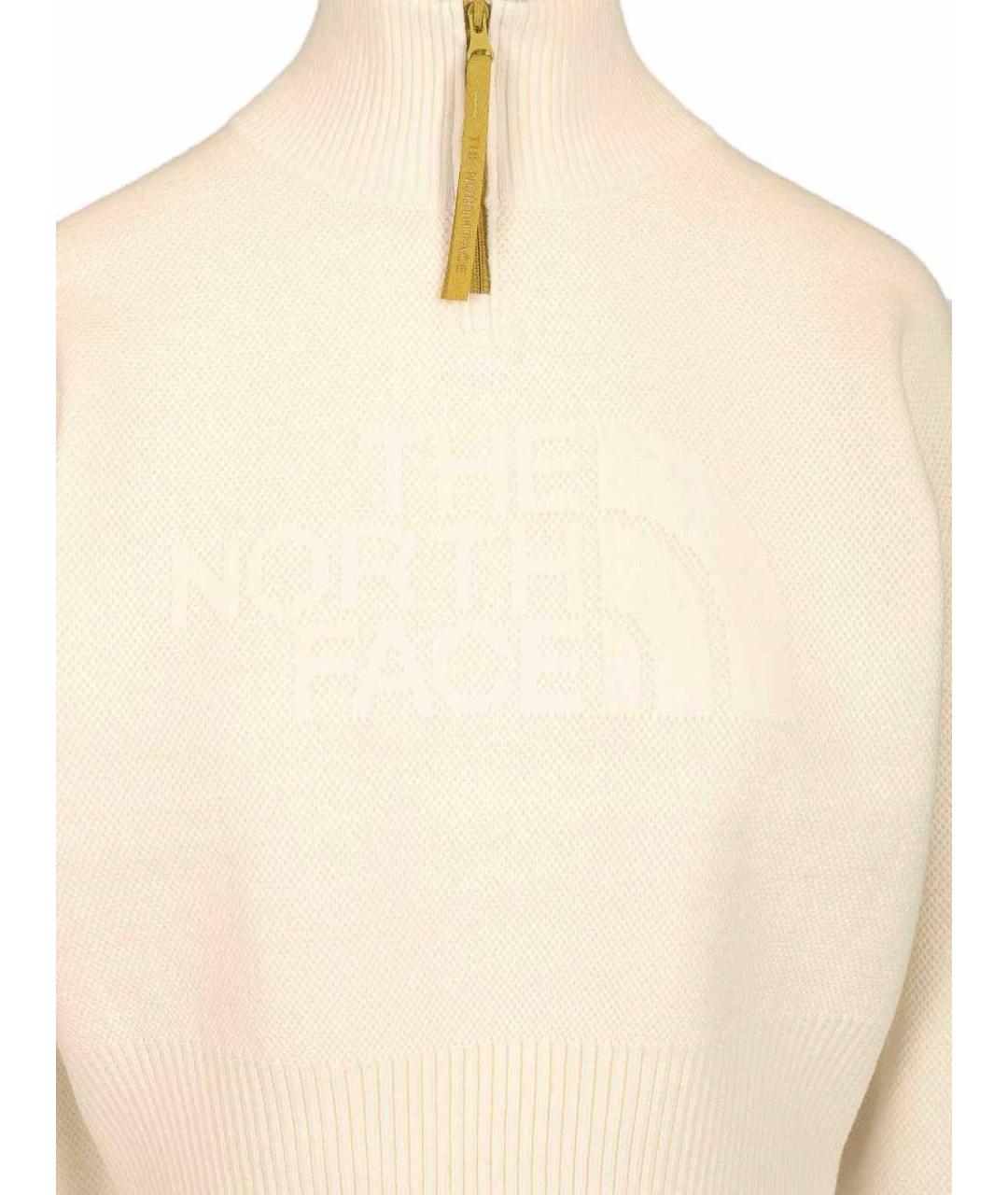 THE NORTH FACE Белый хлопковый джемпер / свитер, фото 3