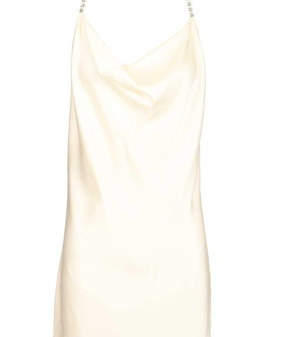 STELLA MCCARTNEY Белое шелковое платье, фото 4