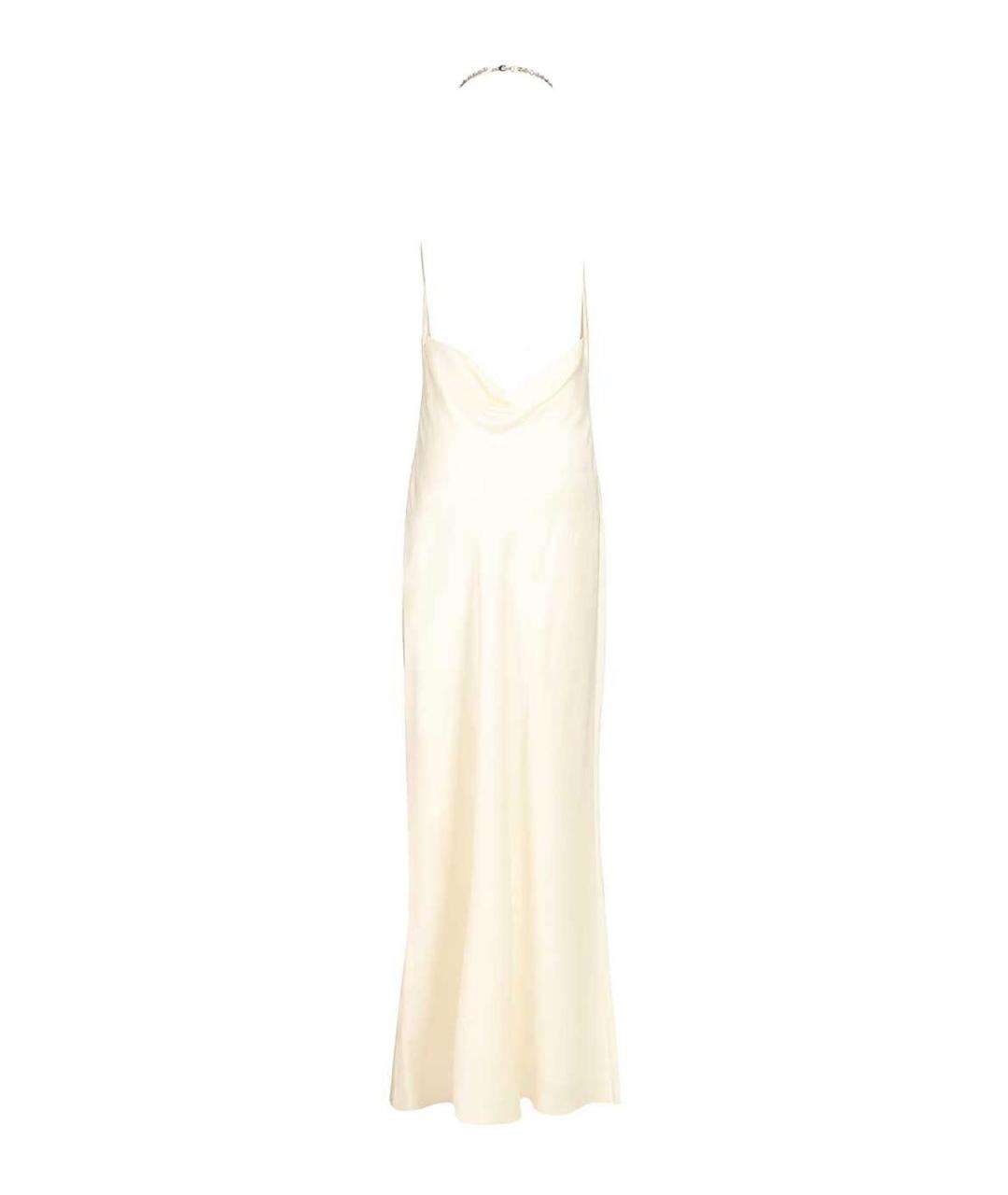 STELLA MCCARTNEY Белое шелковое платье, фото 2