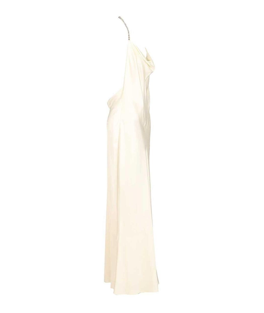 STELLA MCCARTNEY Белое шелковое платье, фото 3