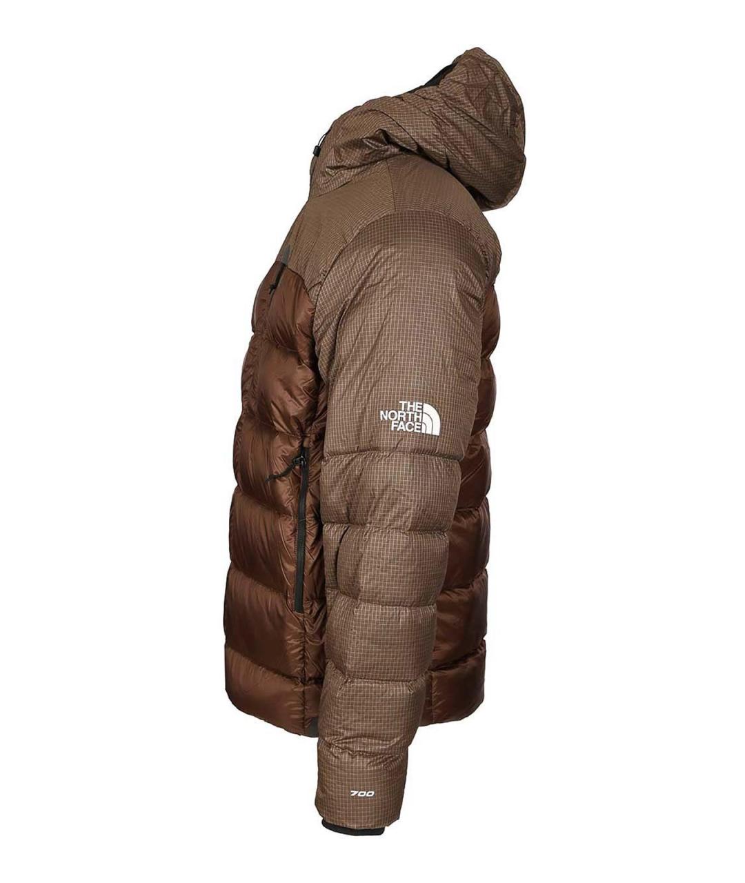 THE NORTH FACE Коричневый пуховик, фото 3