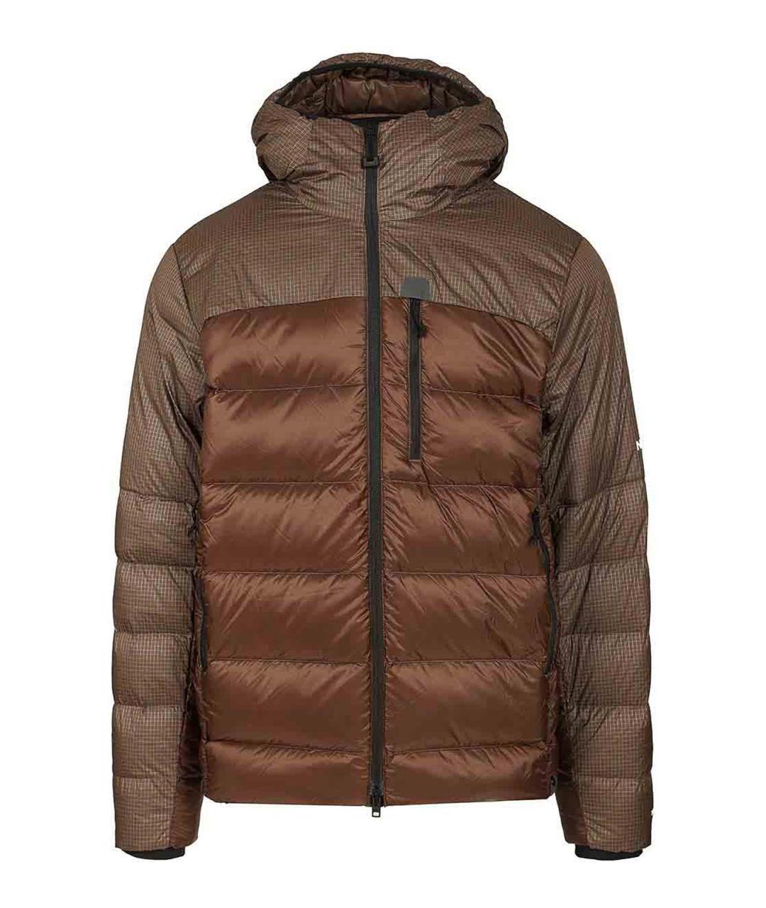 THE NORTH FACE Коричневый пуховик, фото 1