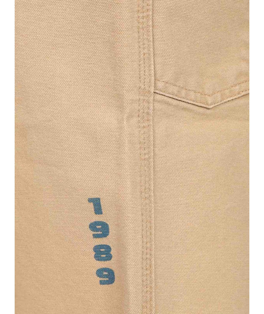 CARHARTT Бежевые хлопковые шорты, фото 4