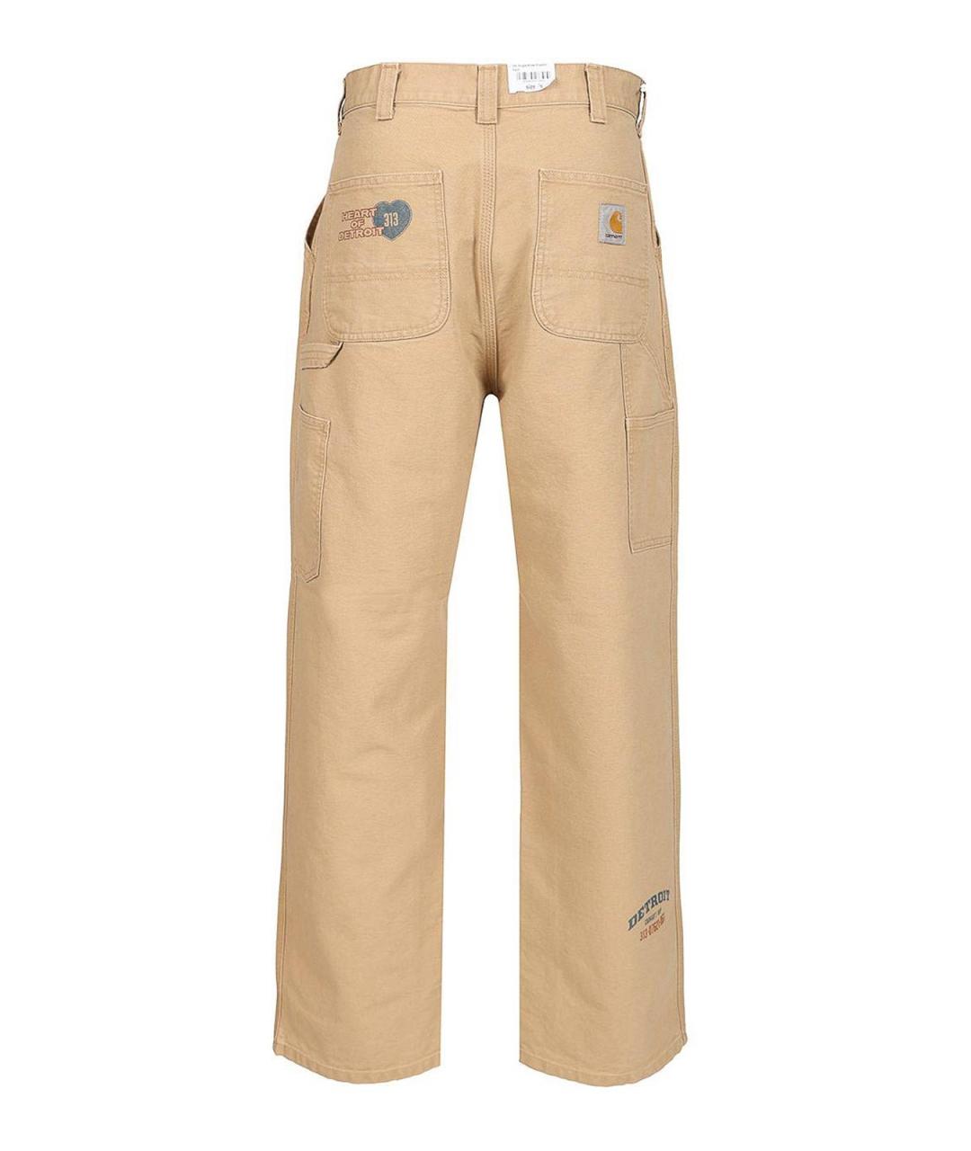 CARHARTT Бежевые хлопковые шорты, фото 2