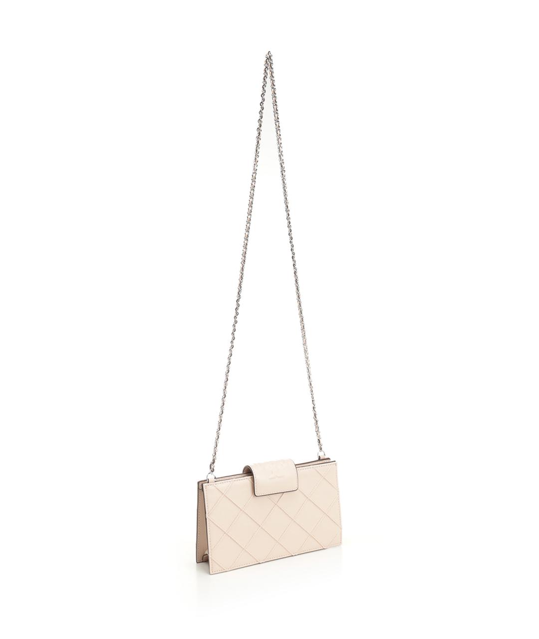TORY BURCH Розовый кожаный кошелек, фото 2