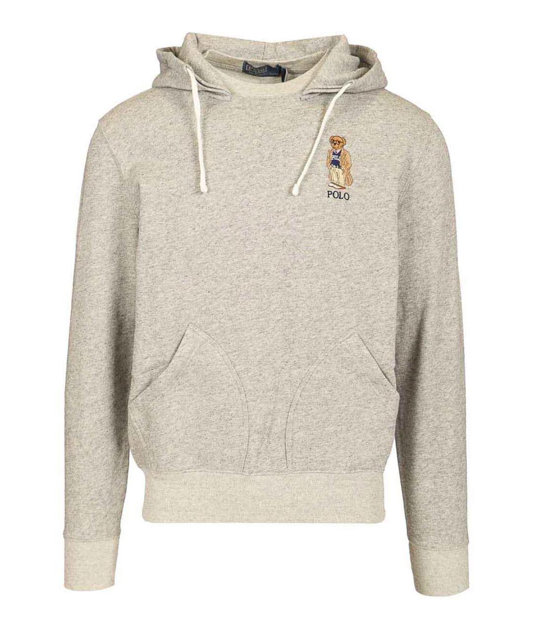POLO RALPH LAUREN Серый полиэстеровый джемпер / свитер, фото 1