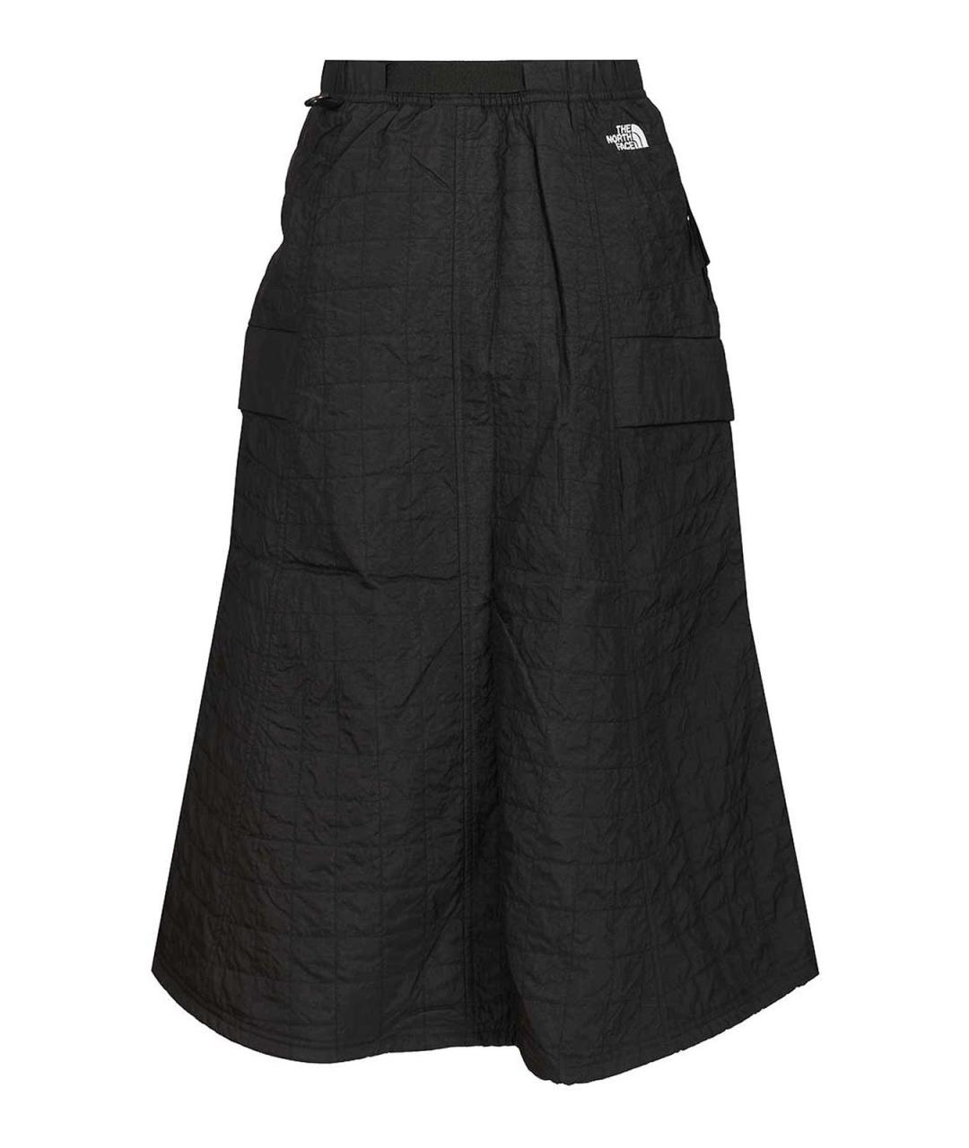 THE NORTH FACE Черная синтетическая юбка миди, фото 2