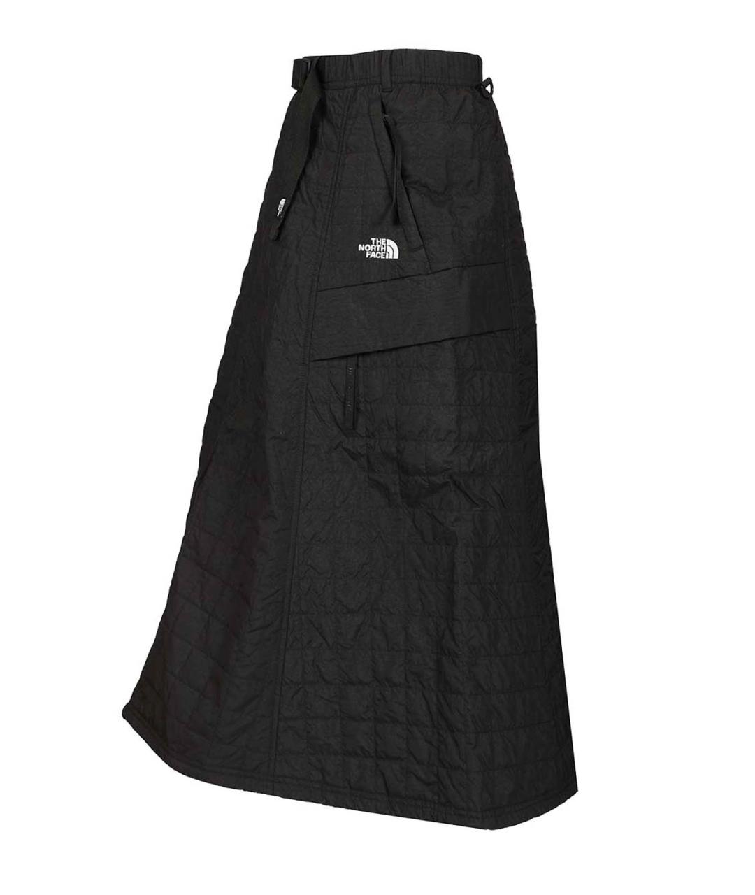 THE NORTH FACE Черная синтетическая юбка миди, фото 3