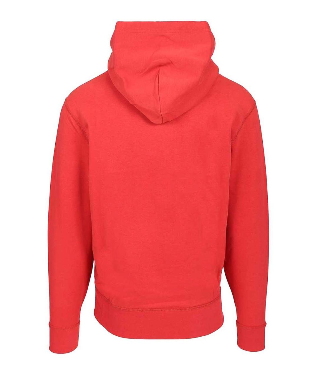 POLO RALPH LAUREN Красный хлопковый джемпер / свитер, фото 2