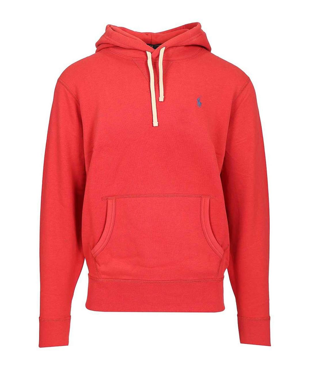POLO RALPH LAUREN Красный хлопковый джемпер / свитер, фото 1