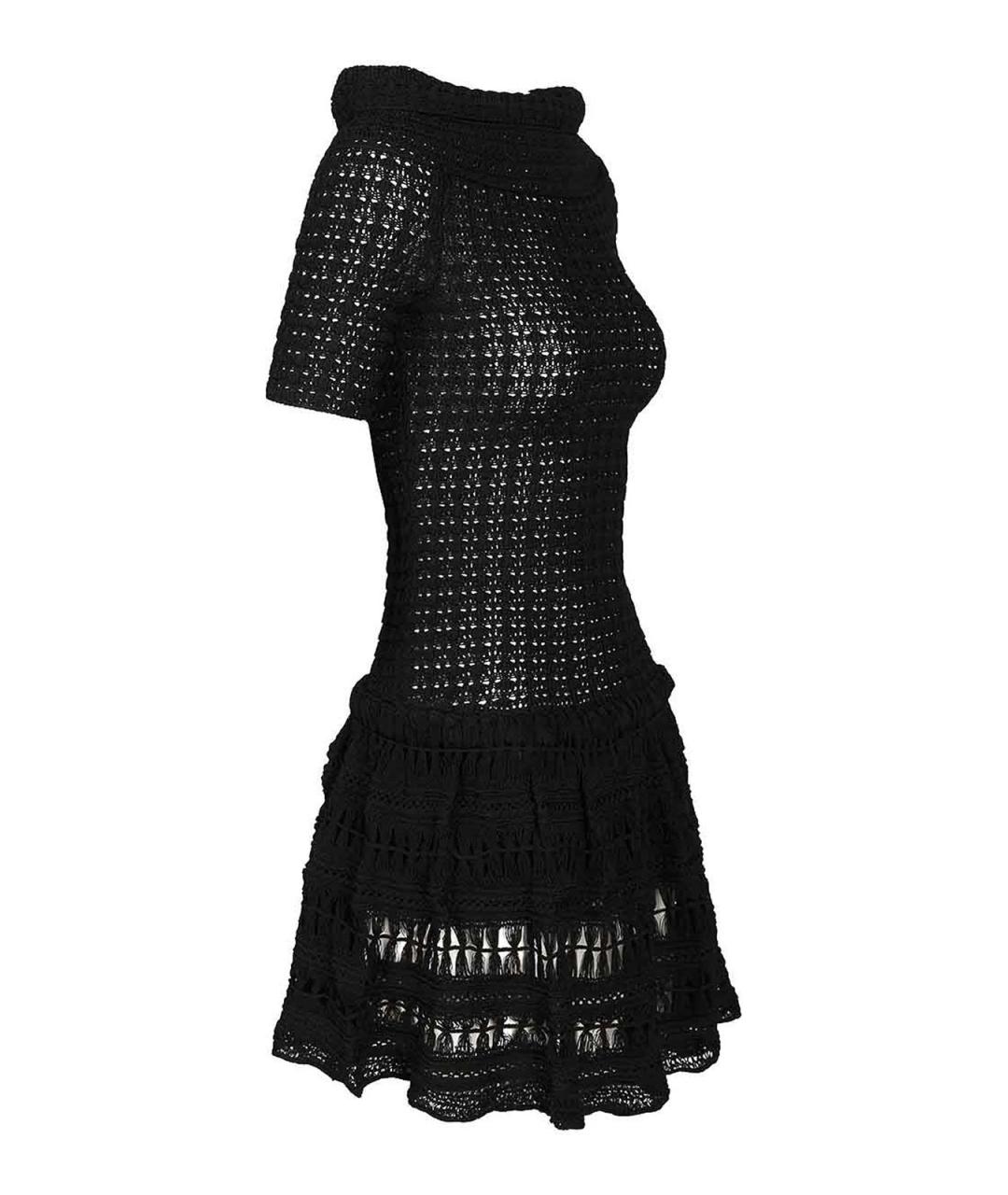 ISABEL MARANT Черное вискозное повседневное платье, фото 3