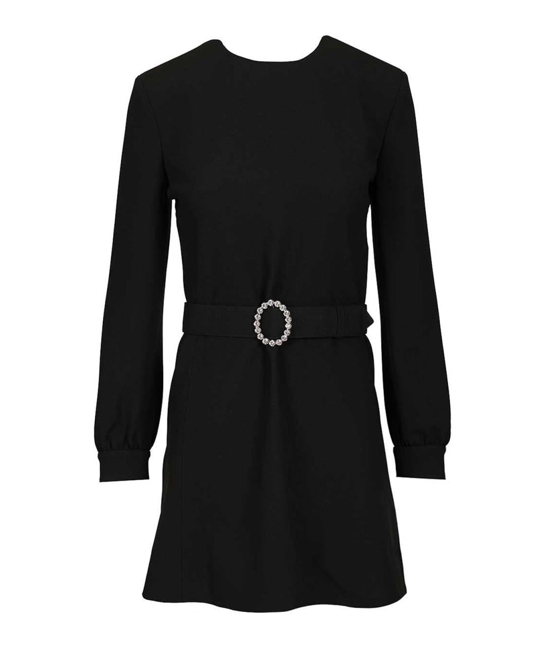 SAINT LAURENT Черное коктейльное платье, фото 1