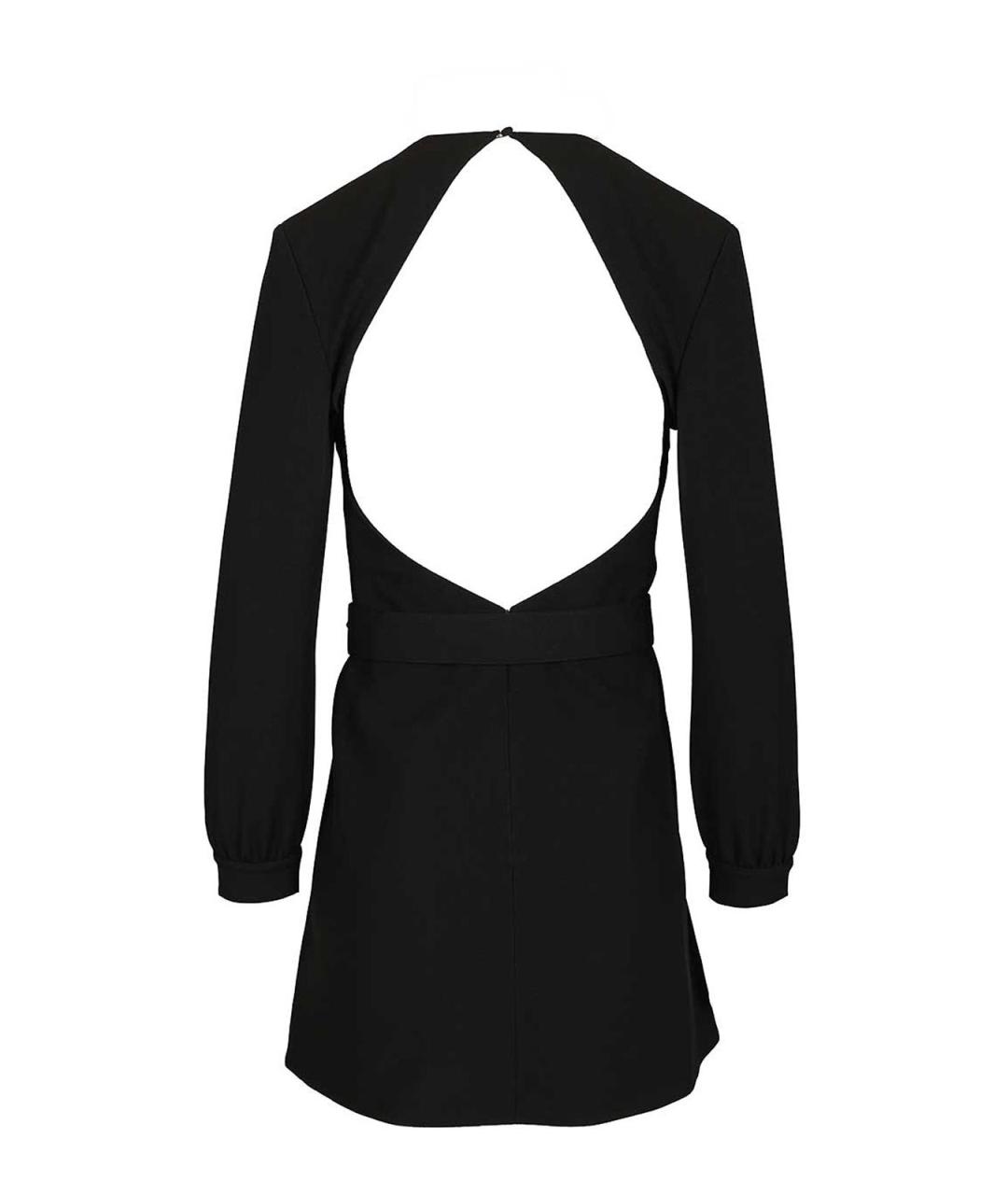 SAINT LAURENT Черное коктейльное платье, фото 2