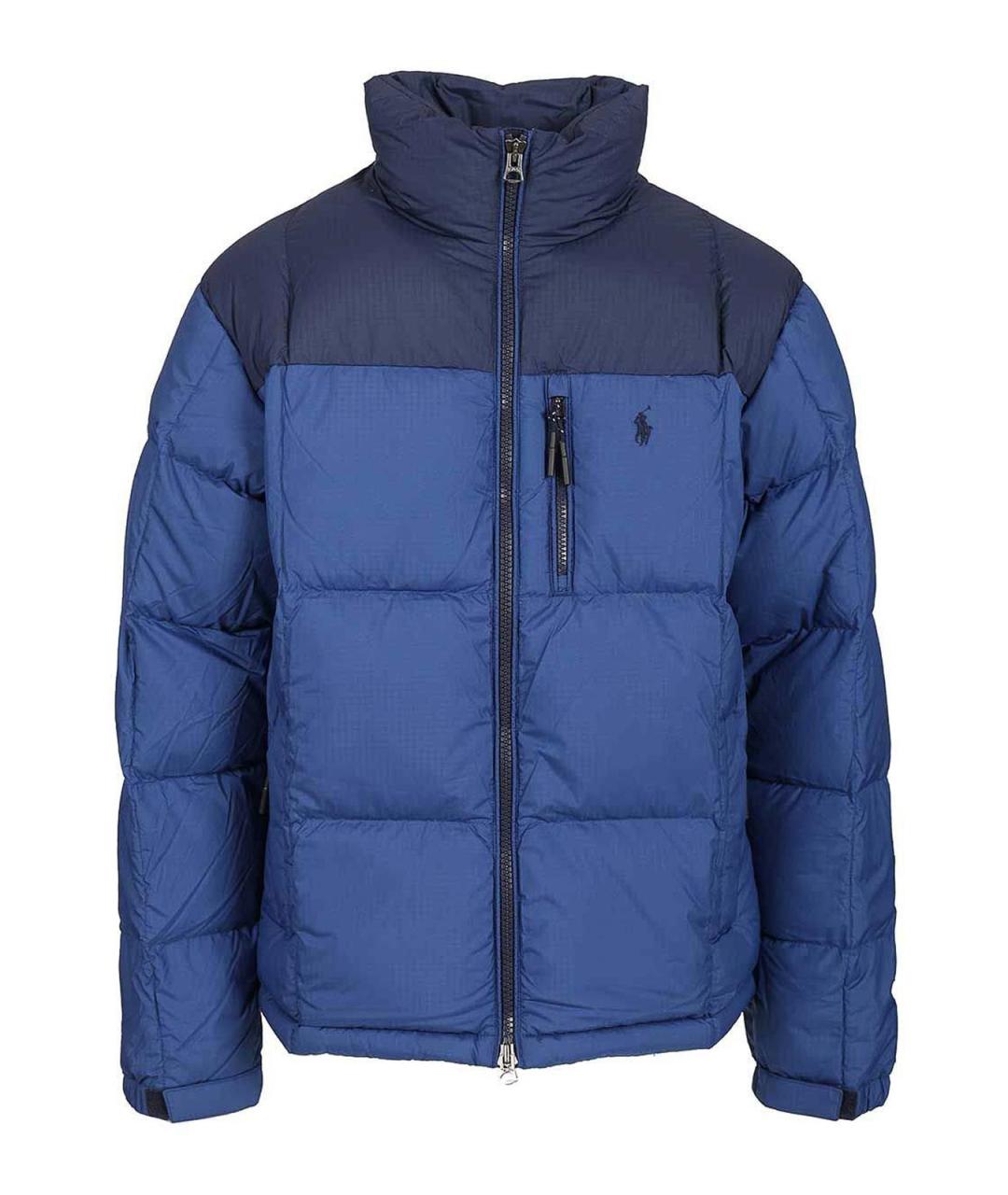 POLO RALPH LAUREN Синий полиэстеровый пуховик, фото 1