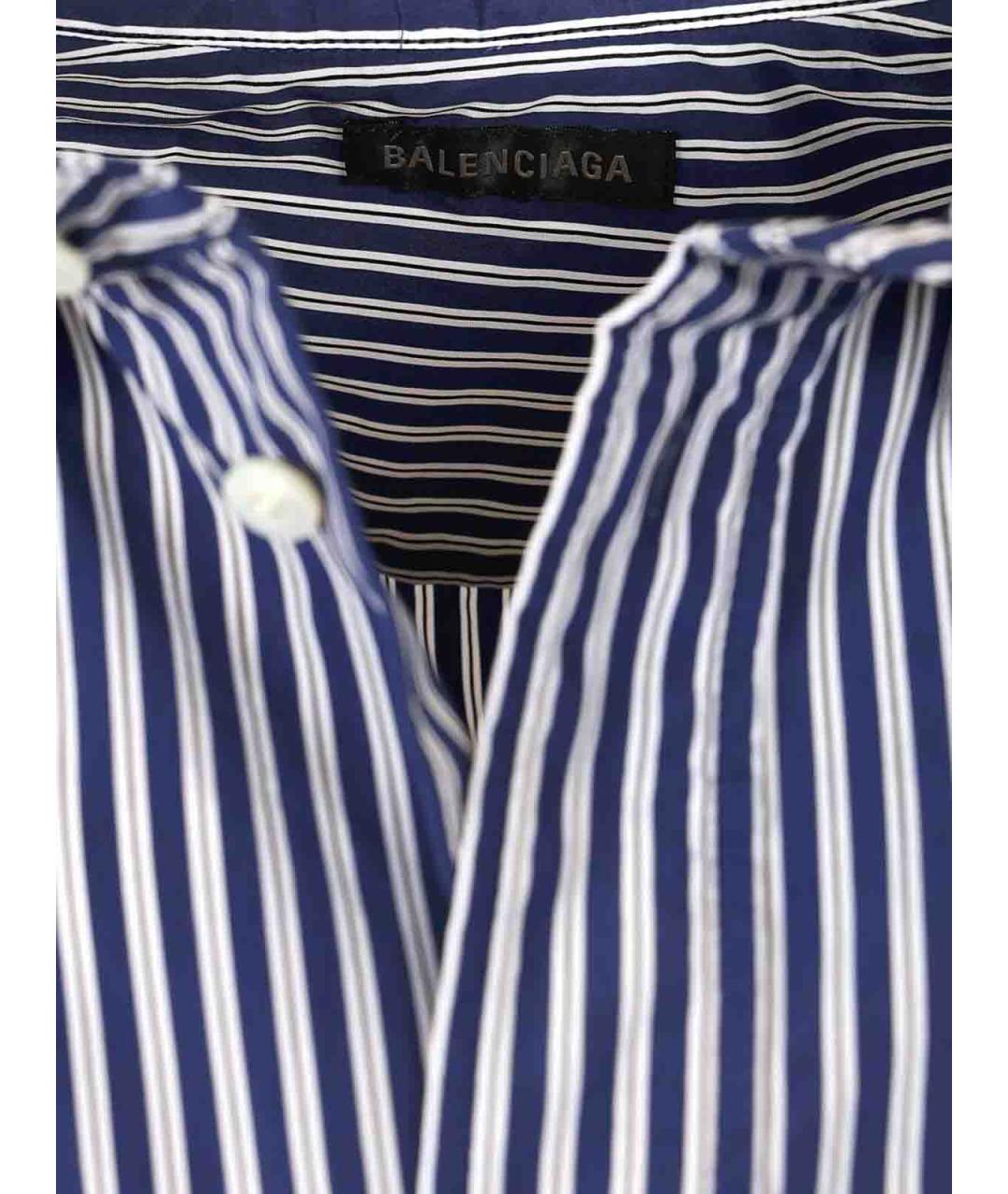 BALENCIAGA Мульти хлопковая кэжуал рубашка, фото 4