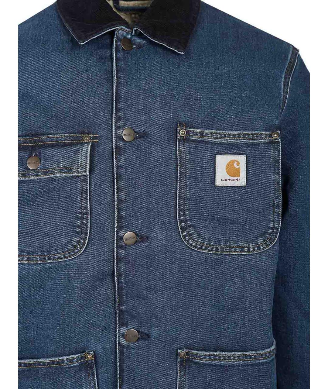 CARHARTT Синяя хлопковая куртка, фото 4