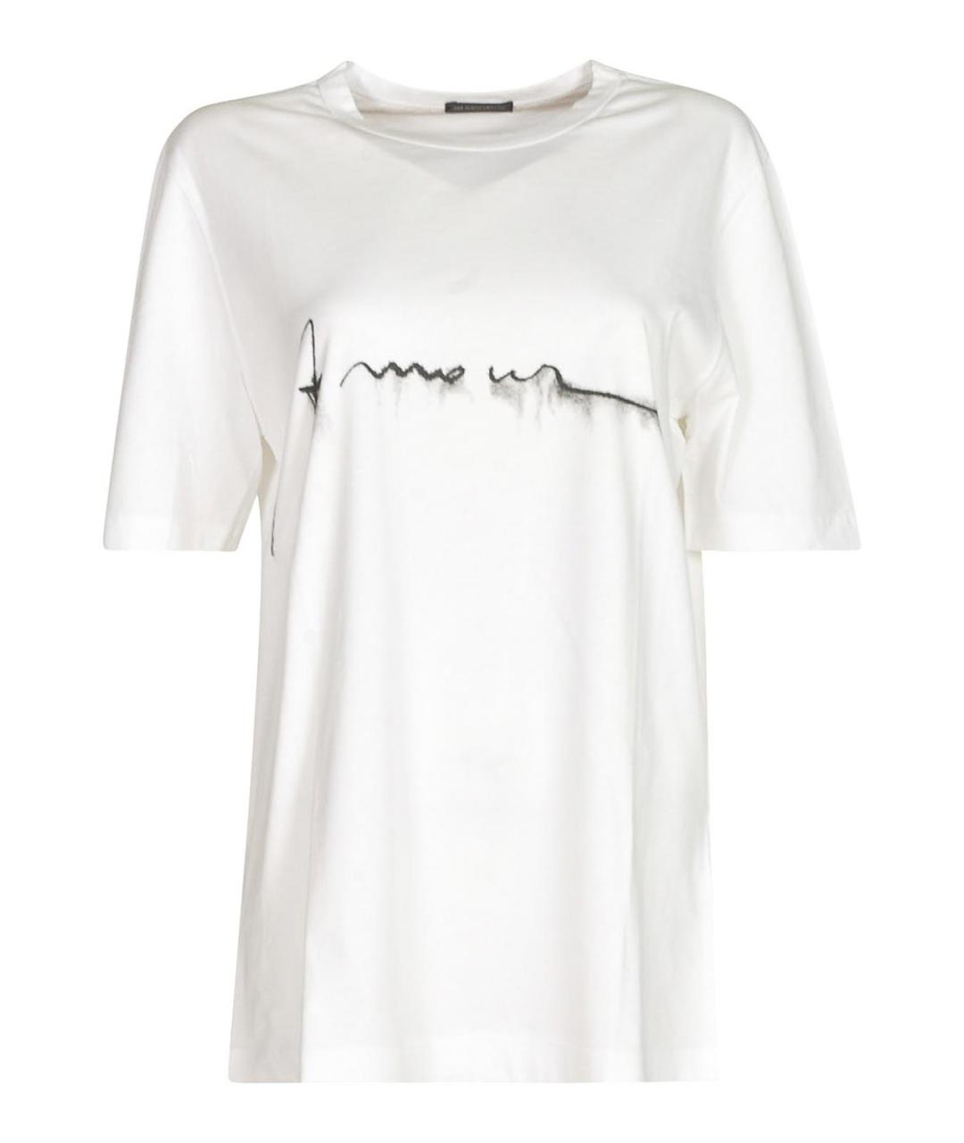 ANN DEMEULEMEESTER Белая майка, фото 1
