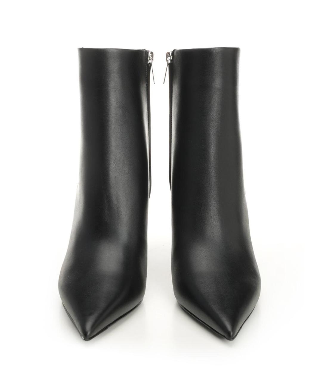 JIMMY CHOO Черные кожаные ботильоны, фото 5