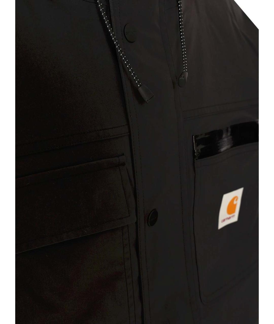 CARHARTT Черная полиамидовая куртка, фото 5