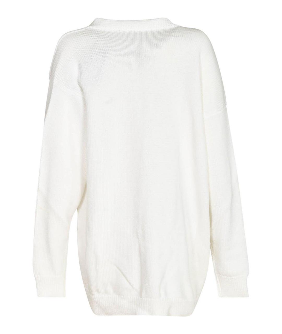 ANN DEMEULEMEESTER Белый кардиган, фото 2