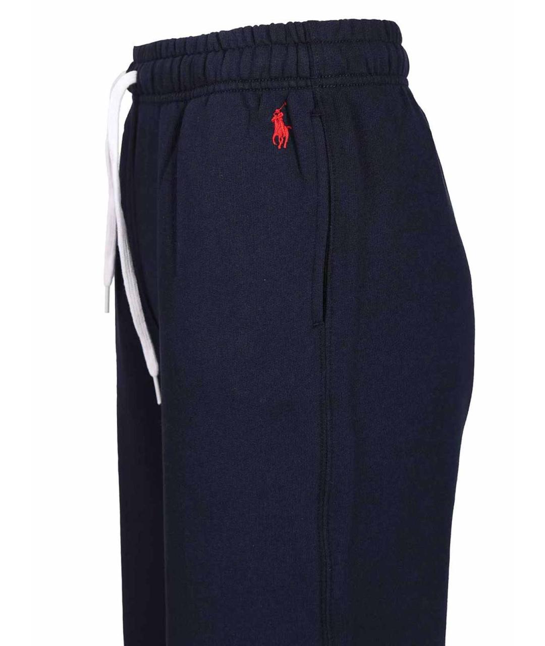 POLO RALPH LAUREN Синяя хлопковая футболка, фото 4