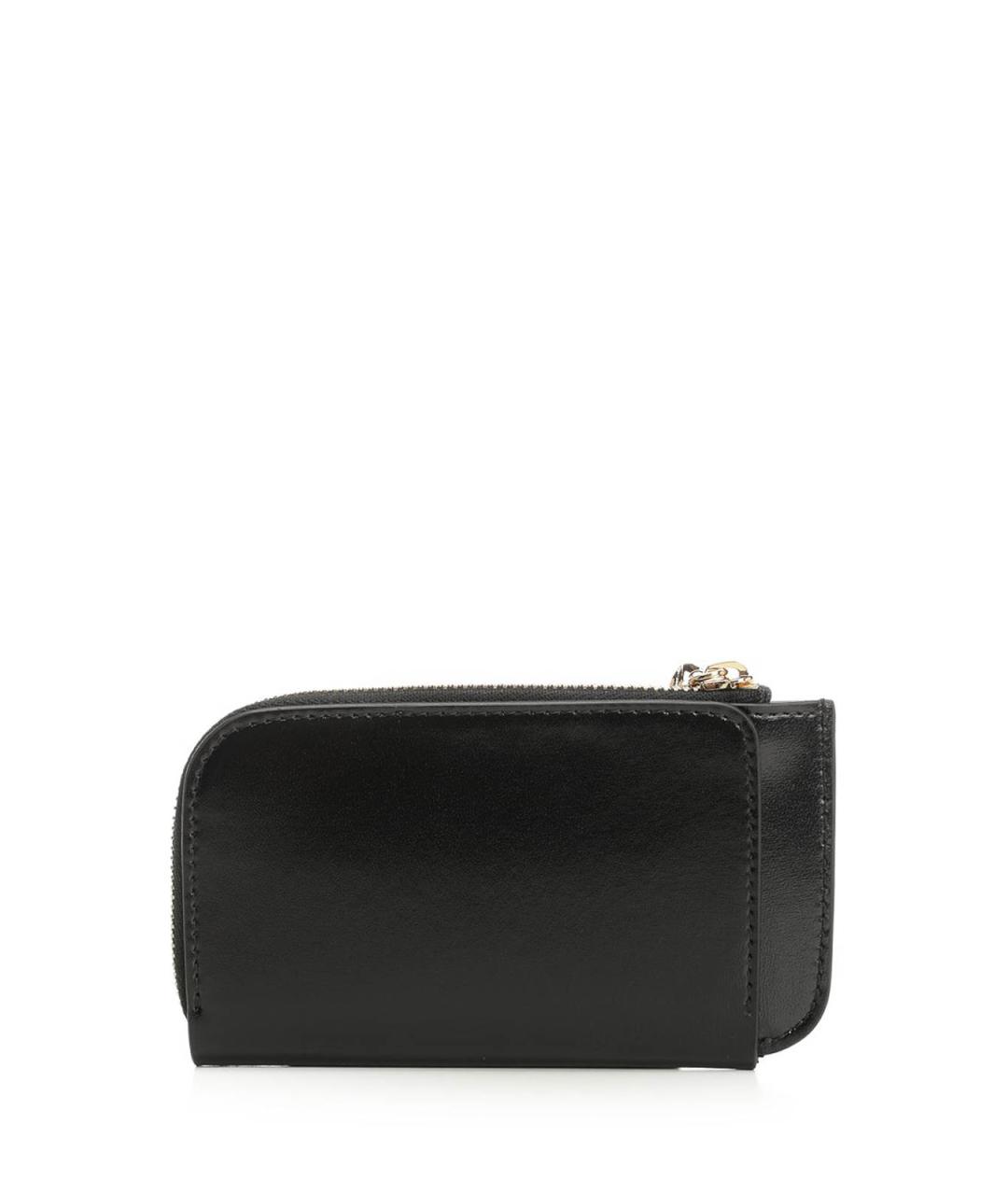 GIVENCHY Черный кожаный кошелек, фото 3