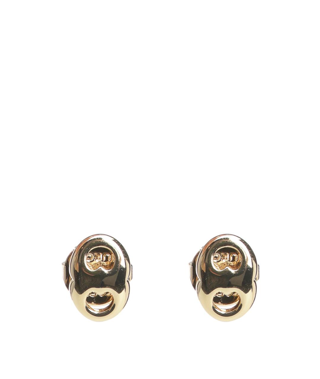 TORY BURCH Золотые металлические серьги, фото 1