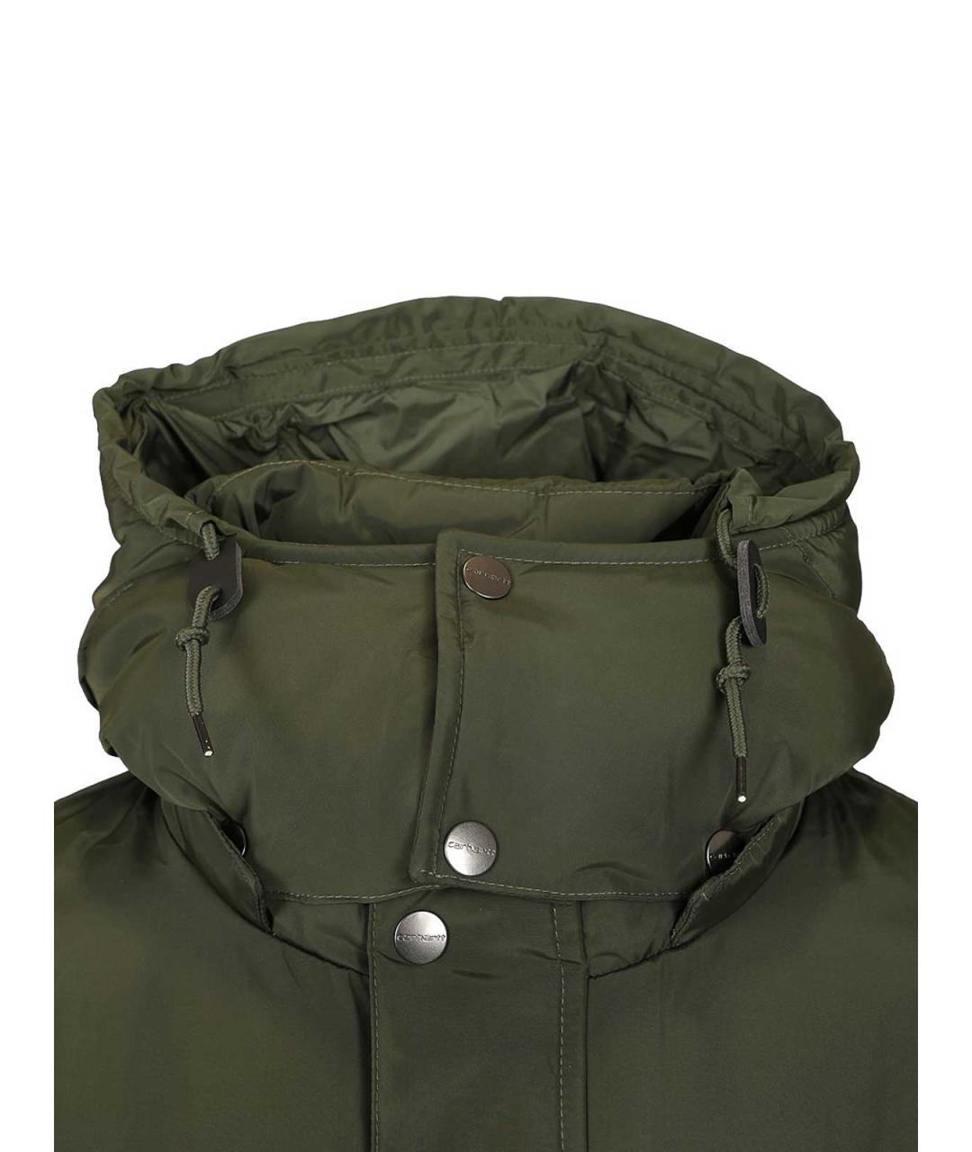 CARHARTT Зеленая полиамидовая куртка, фото 6