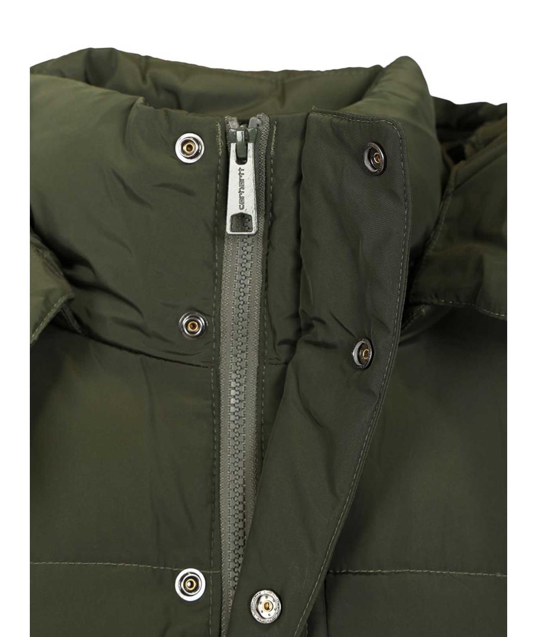 CARHARTT Зеленая полиамидовая куртка, фото 7