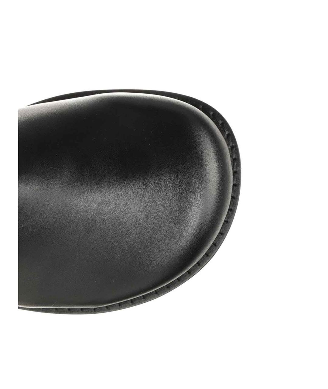 ACNE STUDIOS Черные кожаные сапоги, фото 4