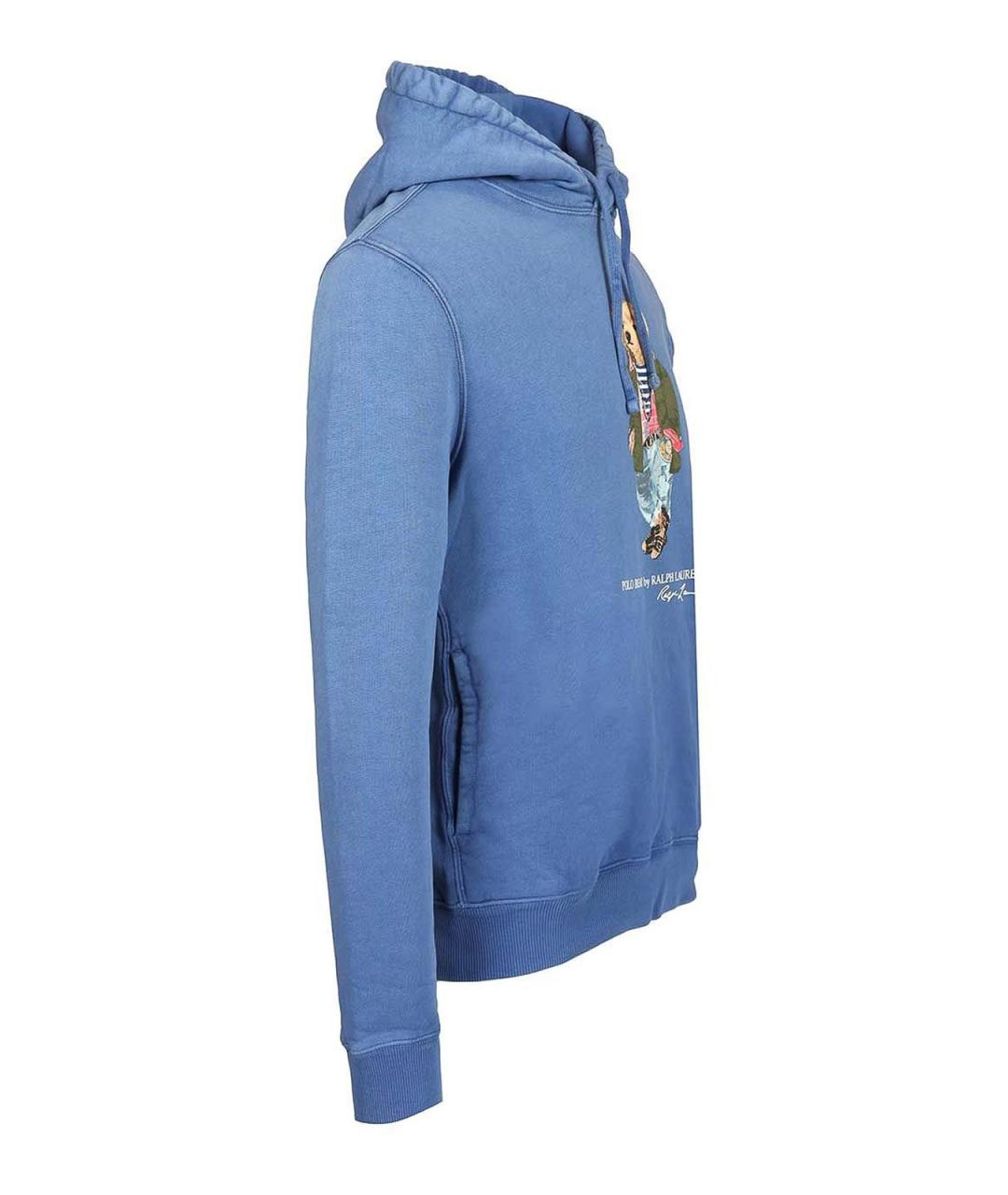 POLO RALPH LAUREN Синий полиэстеровый джемпер / свитер, фото 3