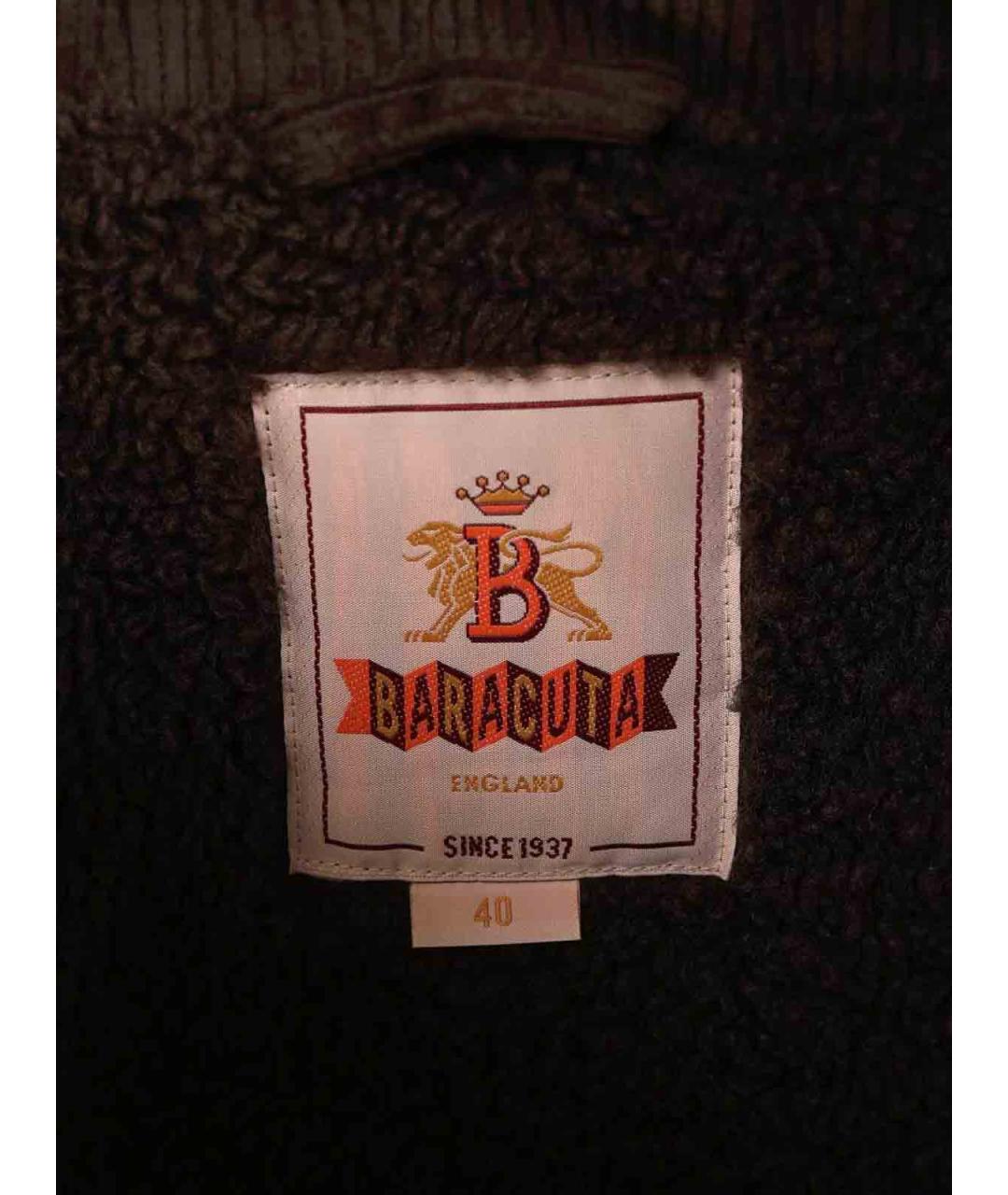 BARACUTA Зеленая хлопковая парка, фото 5