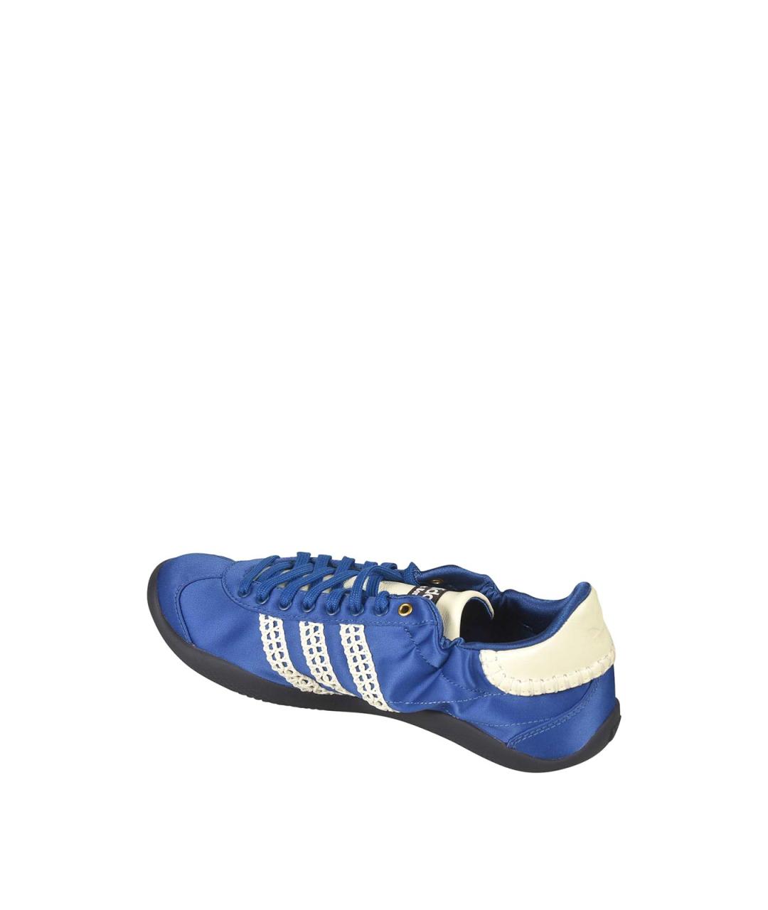 ADIDAS Синие кожаные кроссовки, фото 3