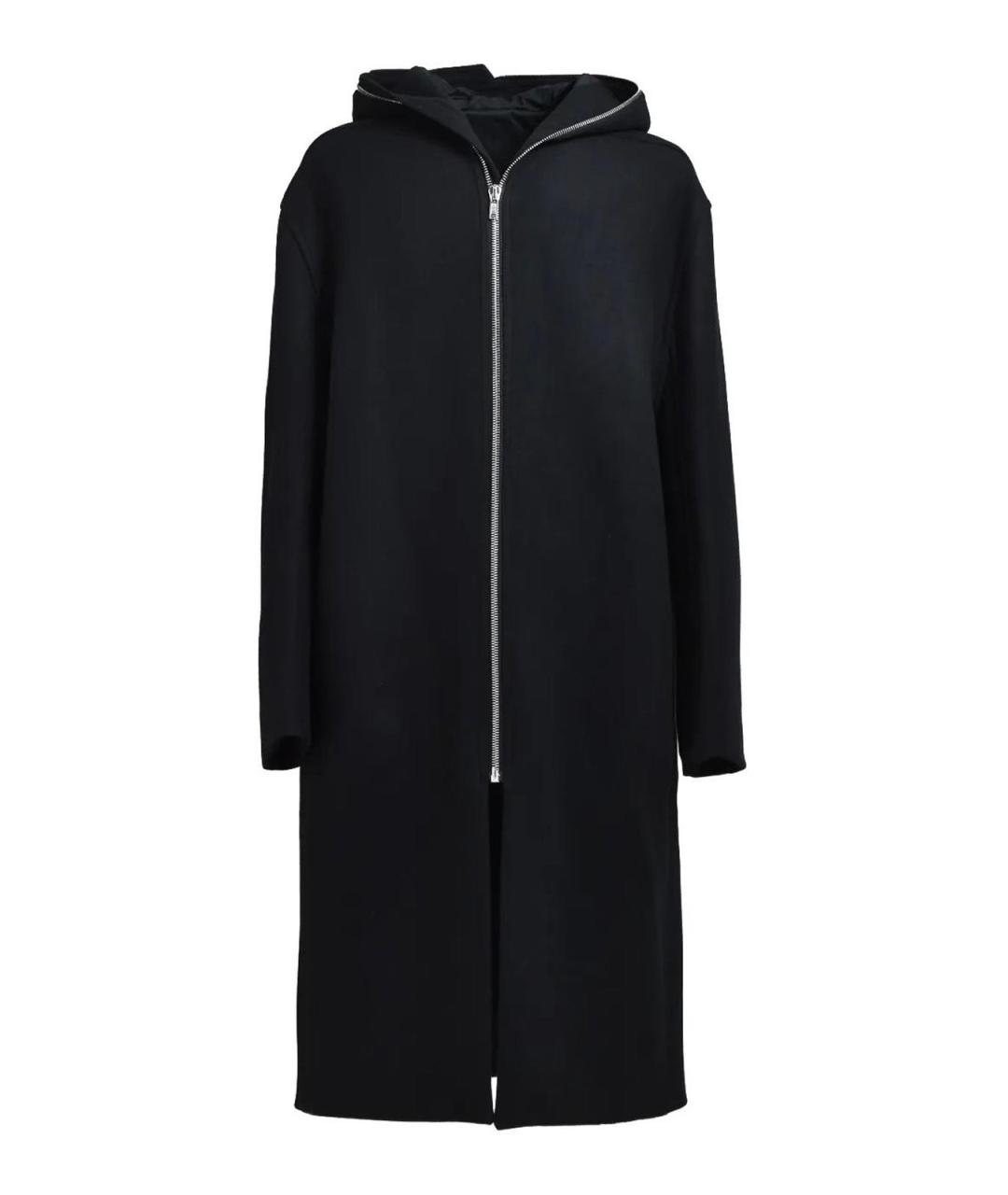 RICK OWENS Черная шерстяная парка, фото 1