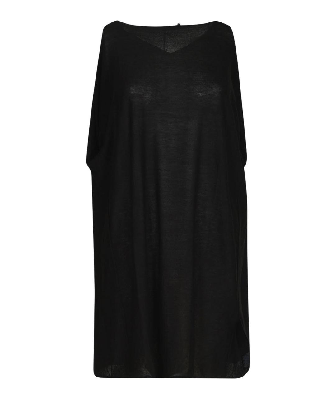 ANN DEMEULEMEESTER Черный хлопковый джемпер / свитер, фото 2
