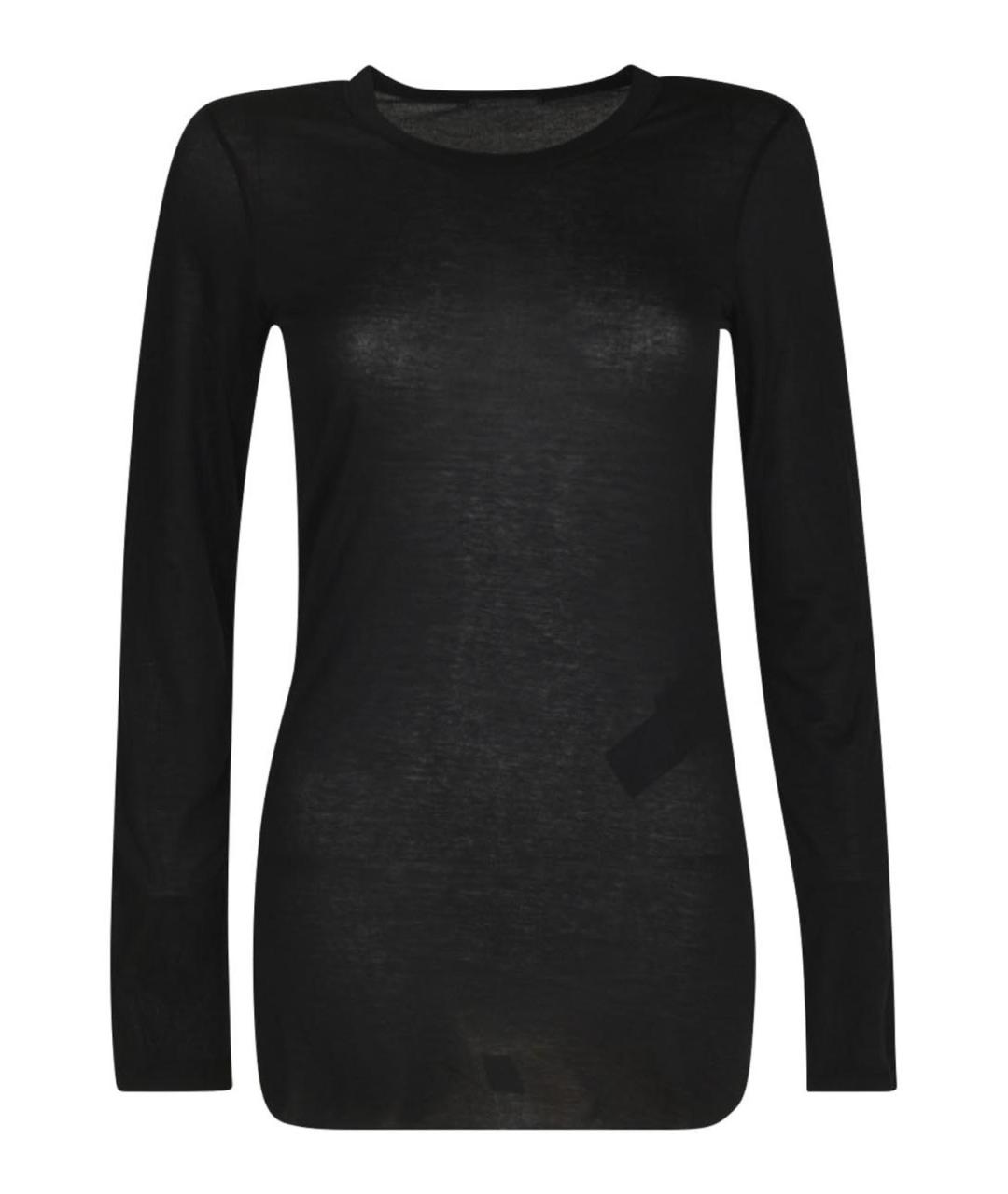 ANN DEMEULEMEESTER Черные прямые брюки, фото 1
