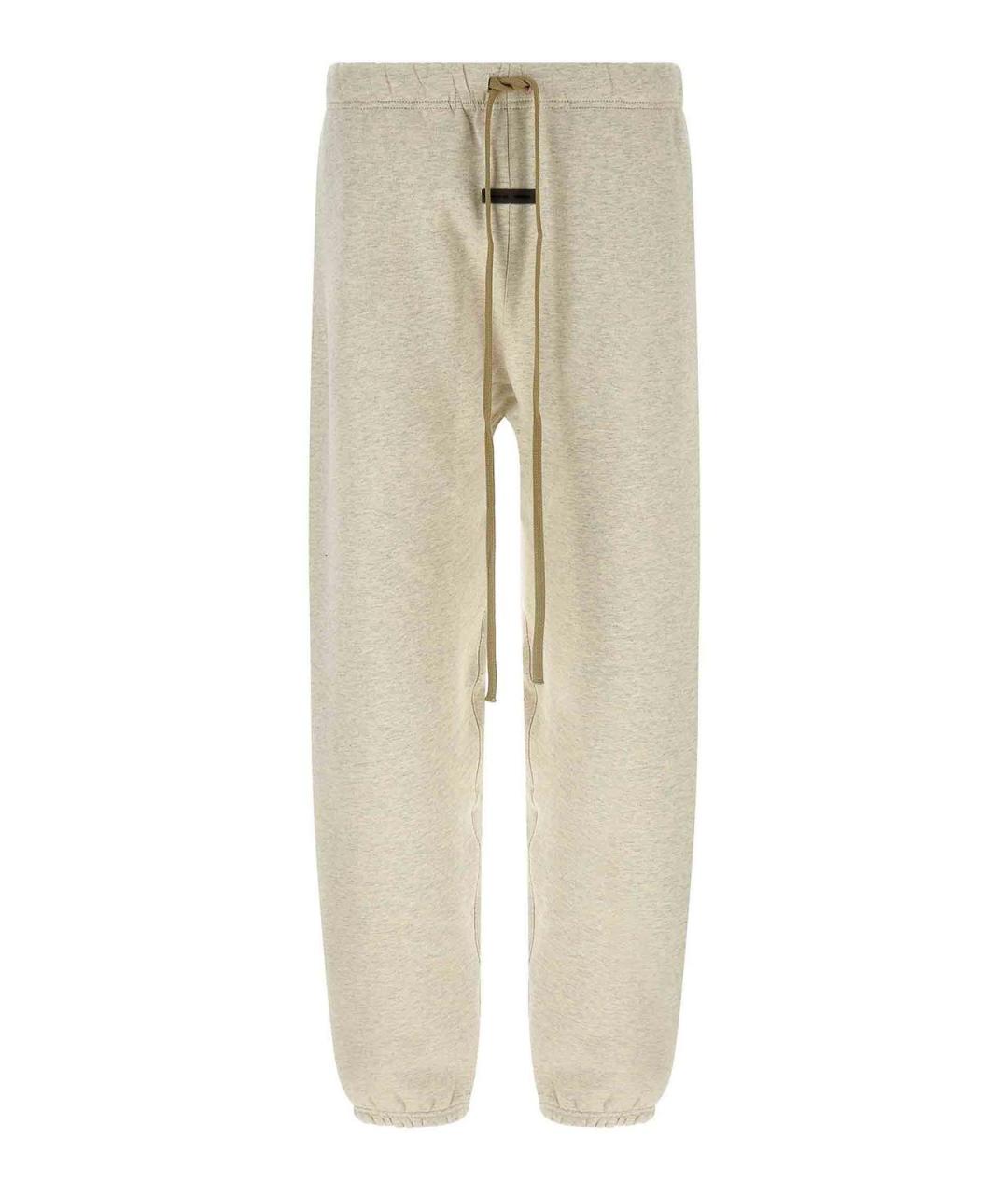 FEAR OF GOD Серые хлопковые повседневные брюки, фото 1