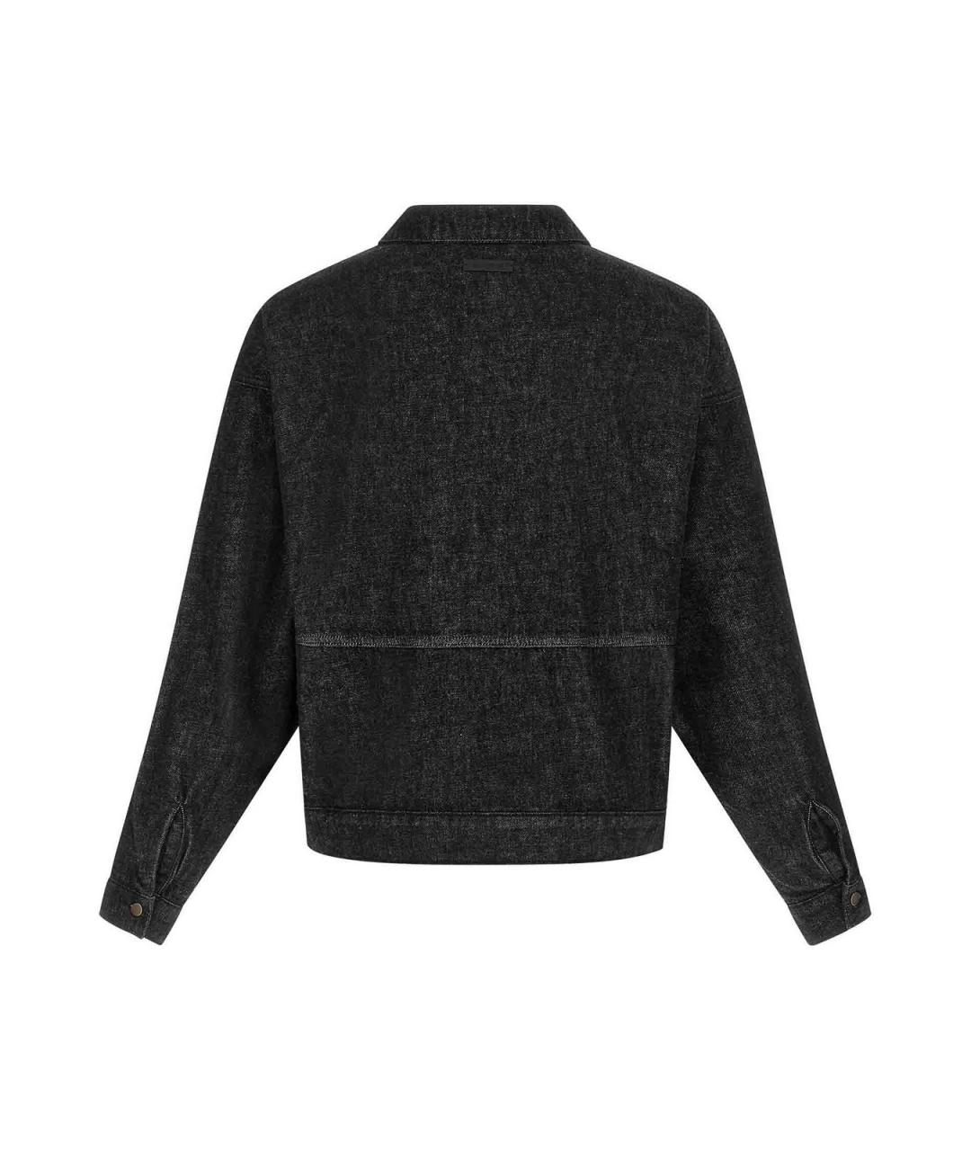FEAR OF GOD Черная хлопковая куртка, фото 2