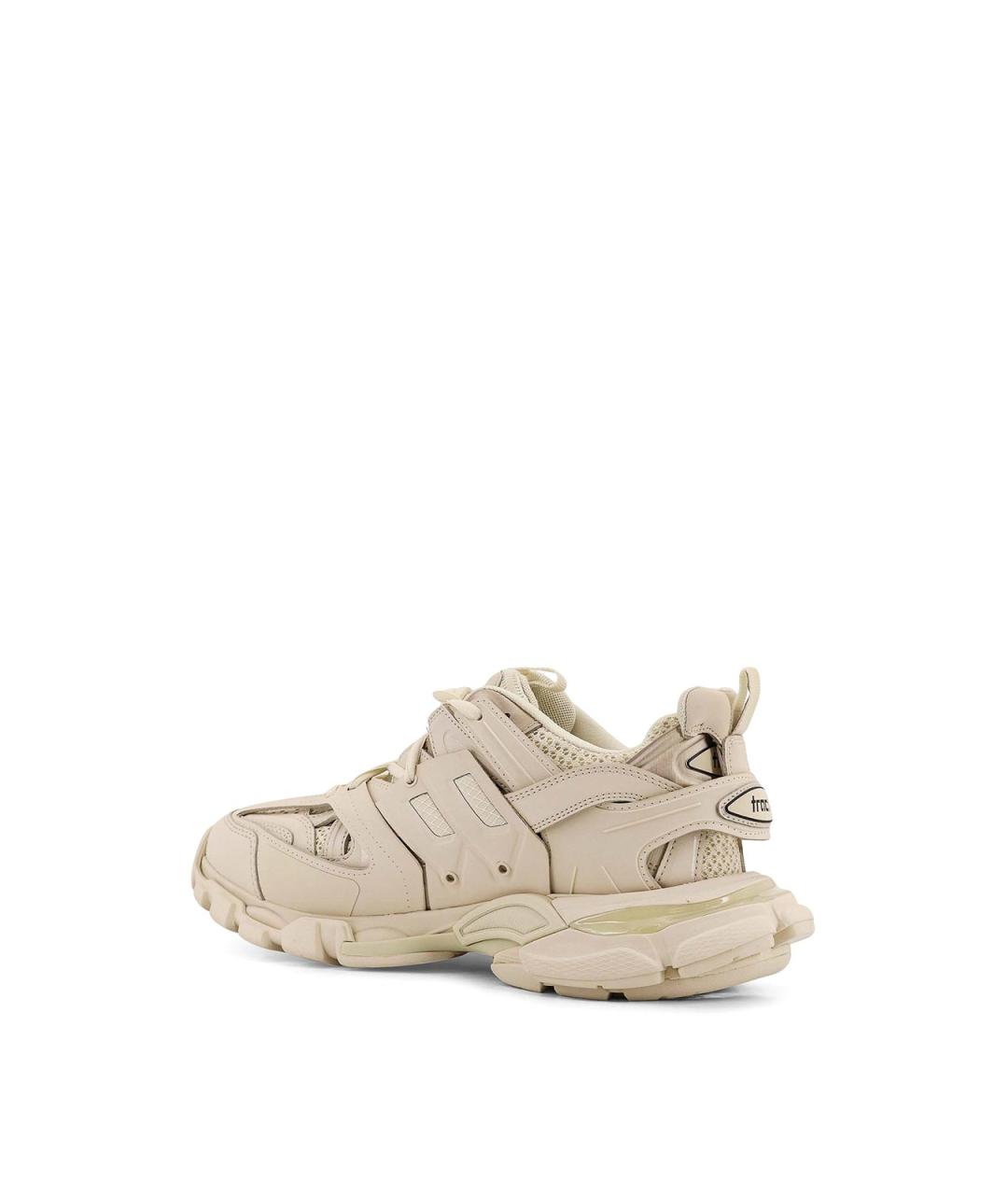 BALENCIAGA Бежевые низкие кроссовки / кеды, фото 3