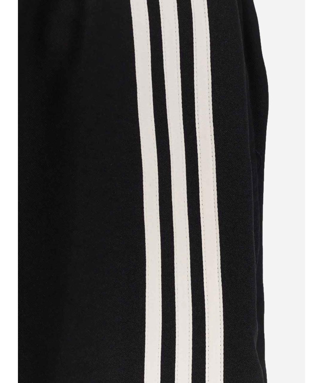 Y-3 Черные полиэстеровые повседневные брюки, фото 3