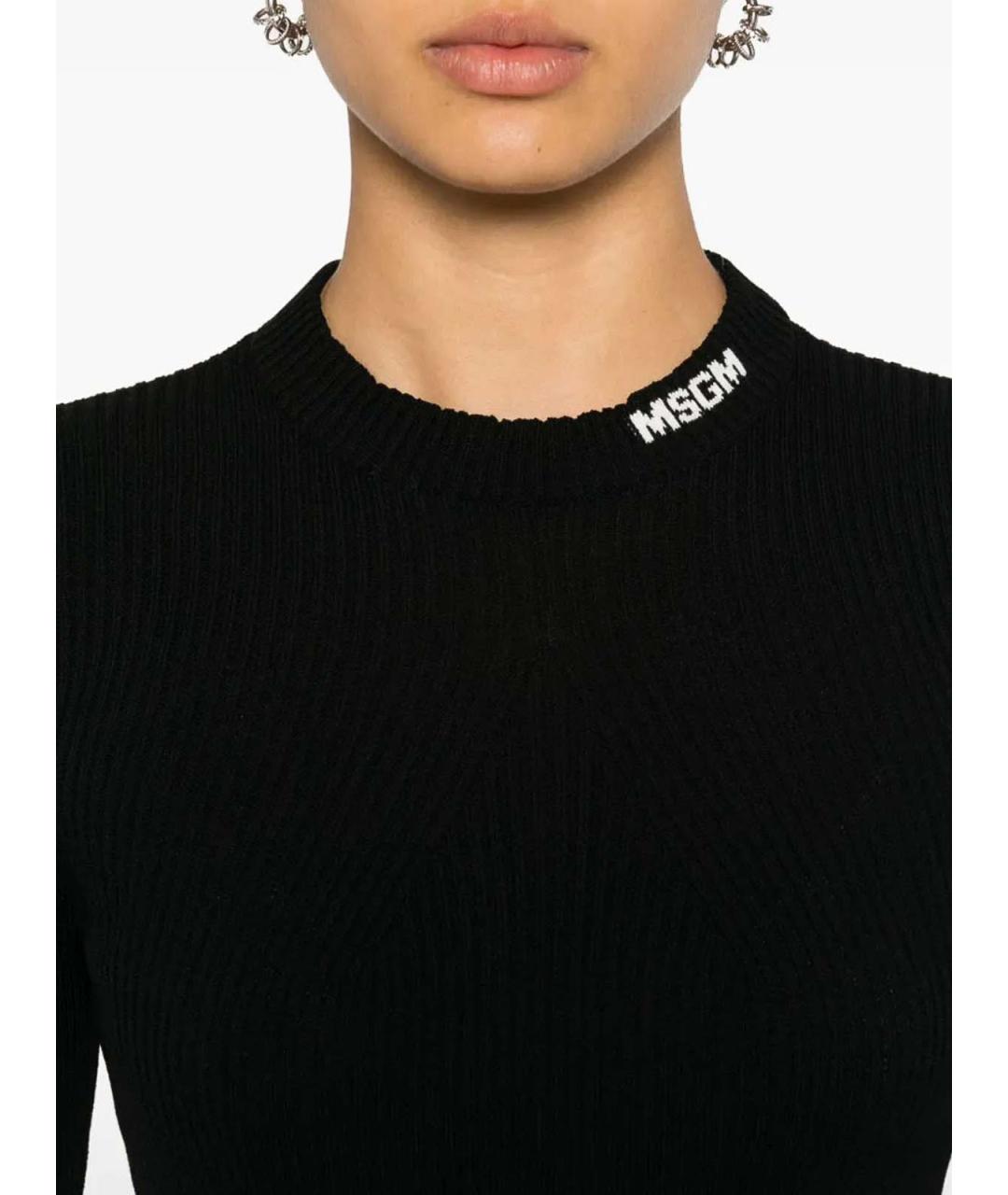 MSGM Черный джемпер / свитер, фото 5