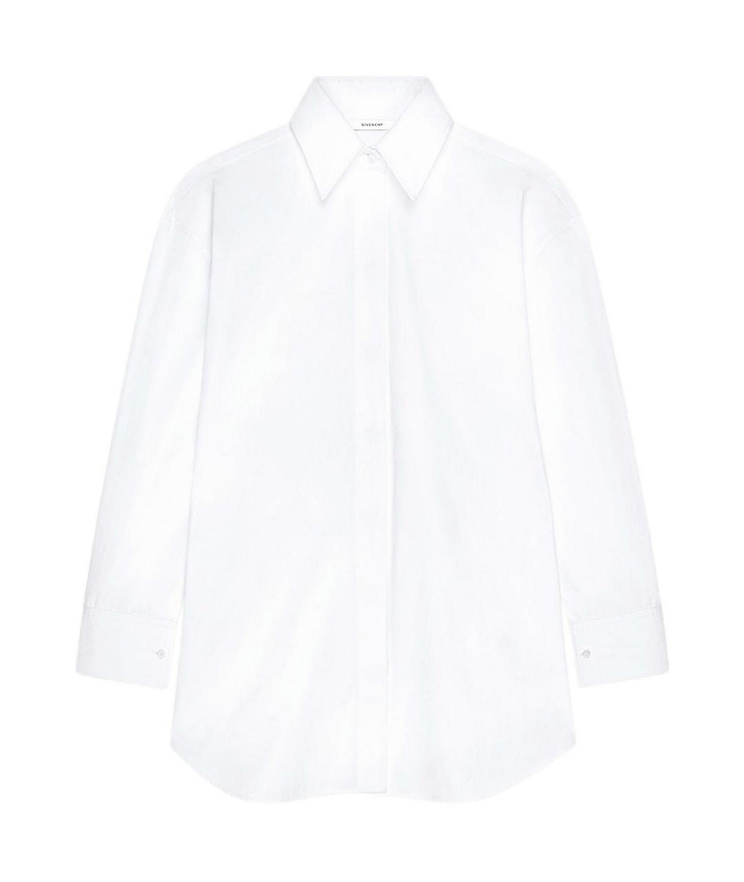 GIVENCHY Белая хлопковая рубашка, фото 1