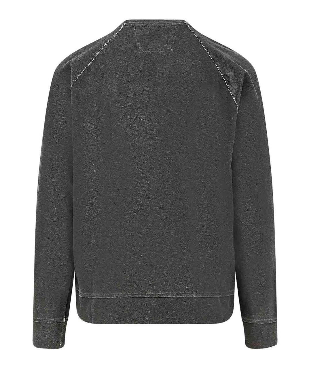 CP COMPANY Серый хлопковый джемпер / свитер, фото 2