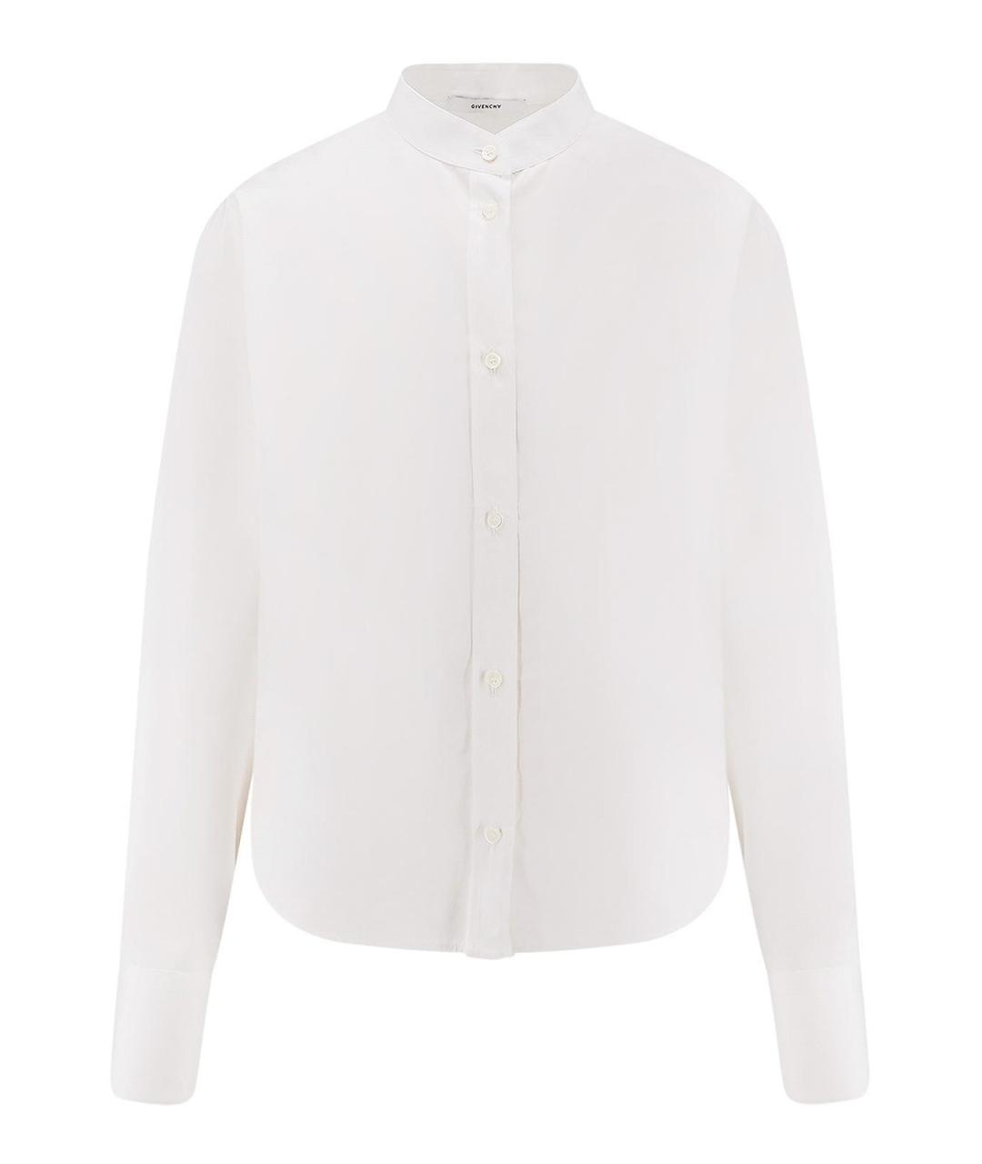 GIVENCHY Белая хлопковая рубашка, фото 1