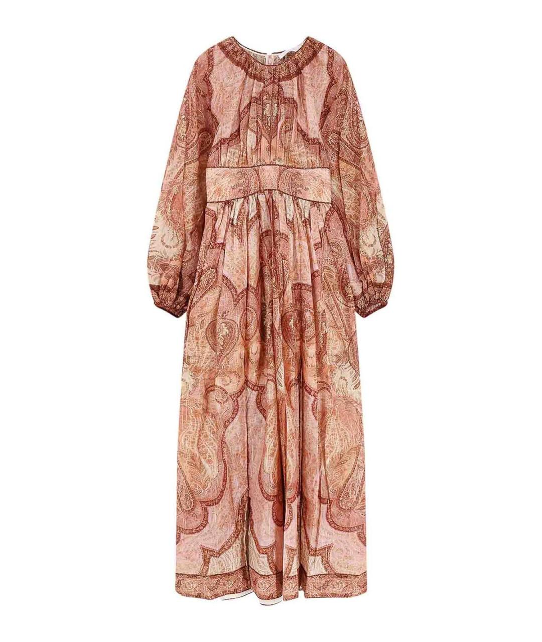 ZIMMERMANN Мульти хлопковое повседневное платье, фото 1